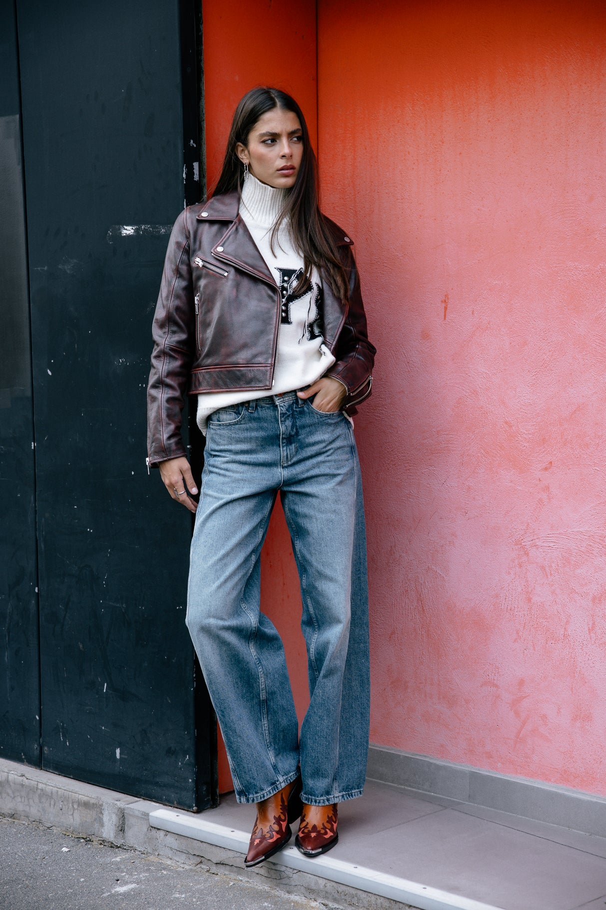 Jeans balloon leg Woman Nettie Denim piura | Freeman T. Porter
