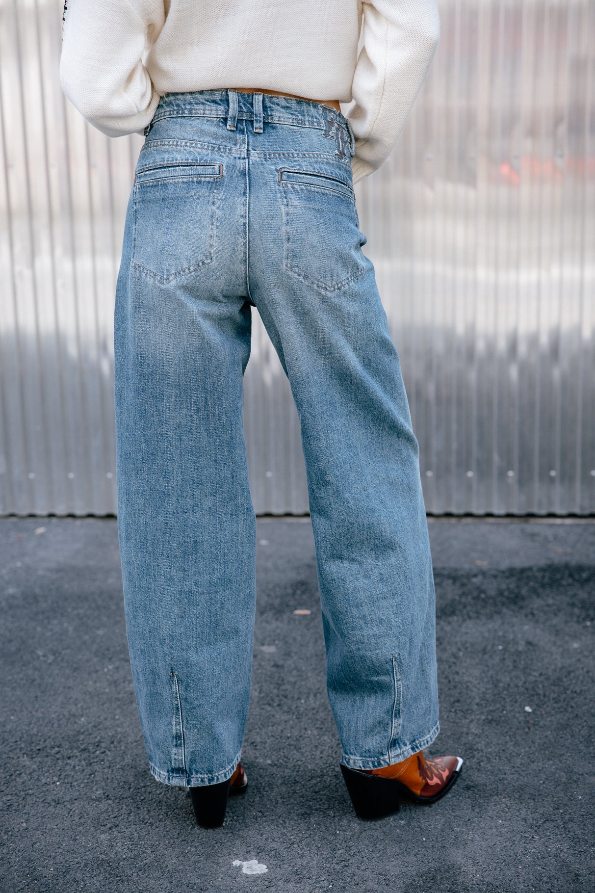 Jeans balloon leg Frau Nettie Denim piura | Freeman T. Porter
