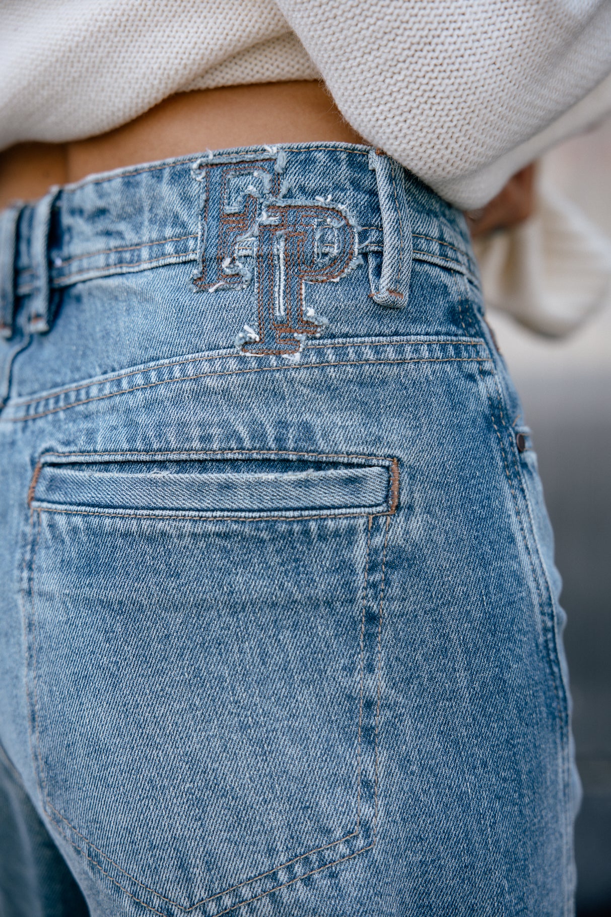Jeans balloon leg Frau Nettie Denim piura | Freeman T. Porter