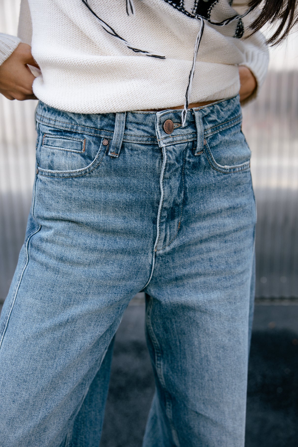 Jeans balloon leg Frau Nettie Denim piura | Freeman T. Porter