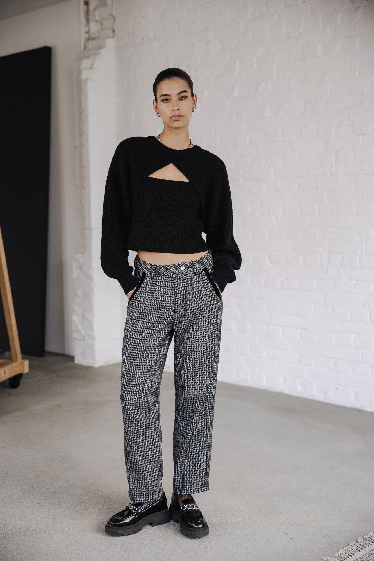 Pantalon longueur 7/8 Woman Loreta Eliott original | Freeman T. Porter