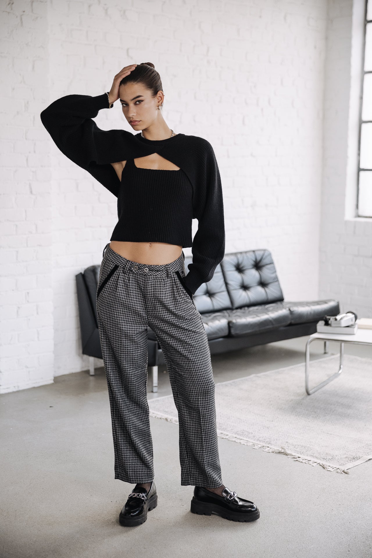 Pantalon longueur 7/8 Woman Loreta Eliott original | Freeman T. Porter