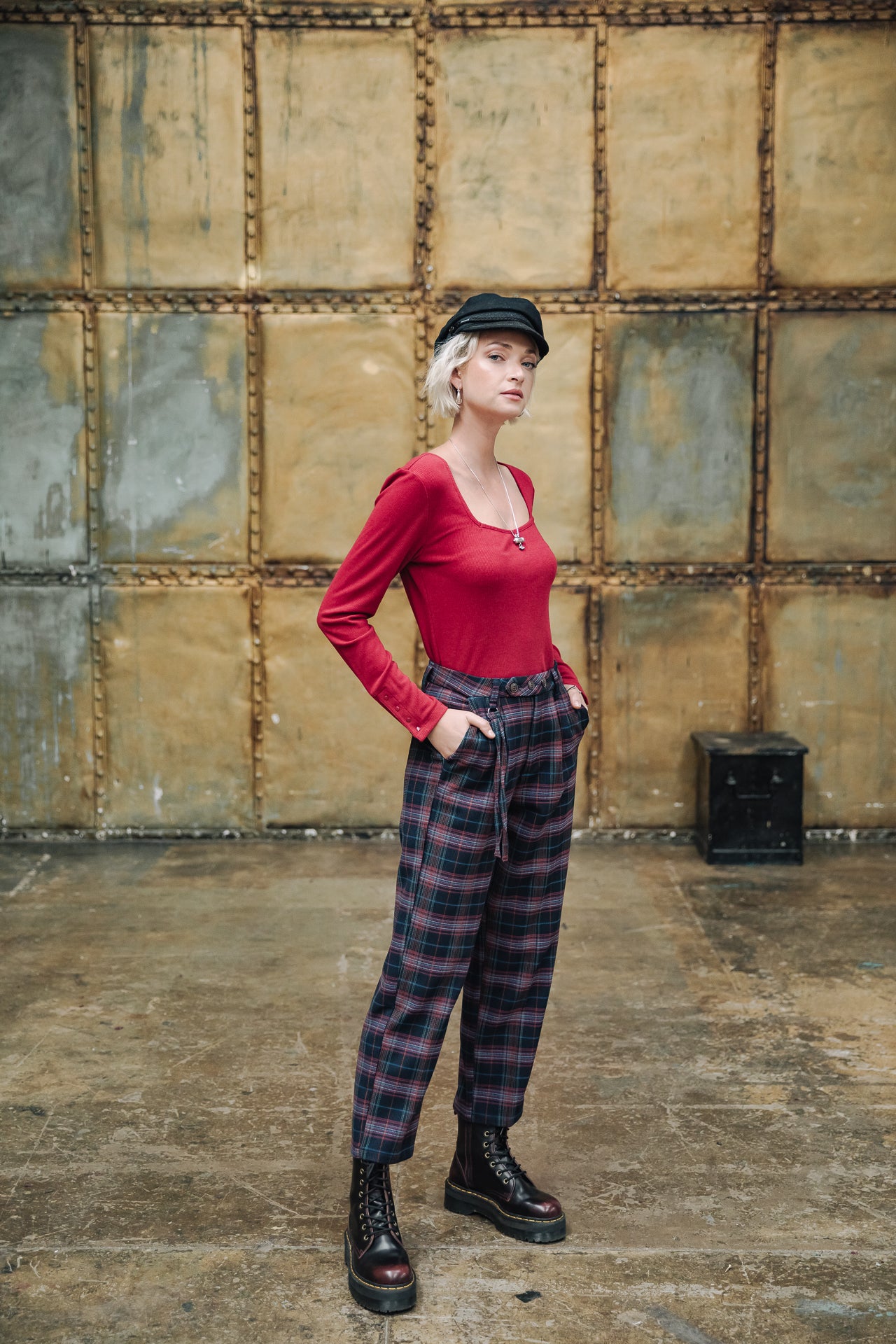 Pantalon longueur 7/8 Femme Loreta Glasgow original | Freeman T. Porter