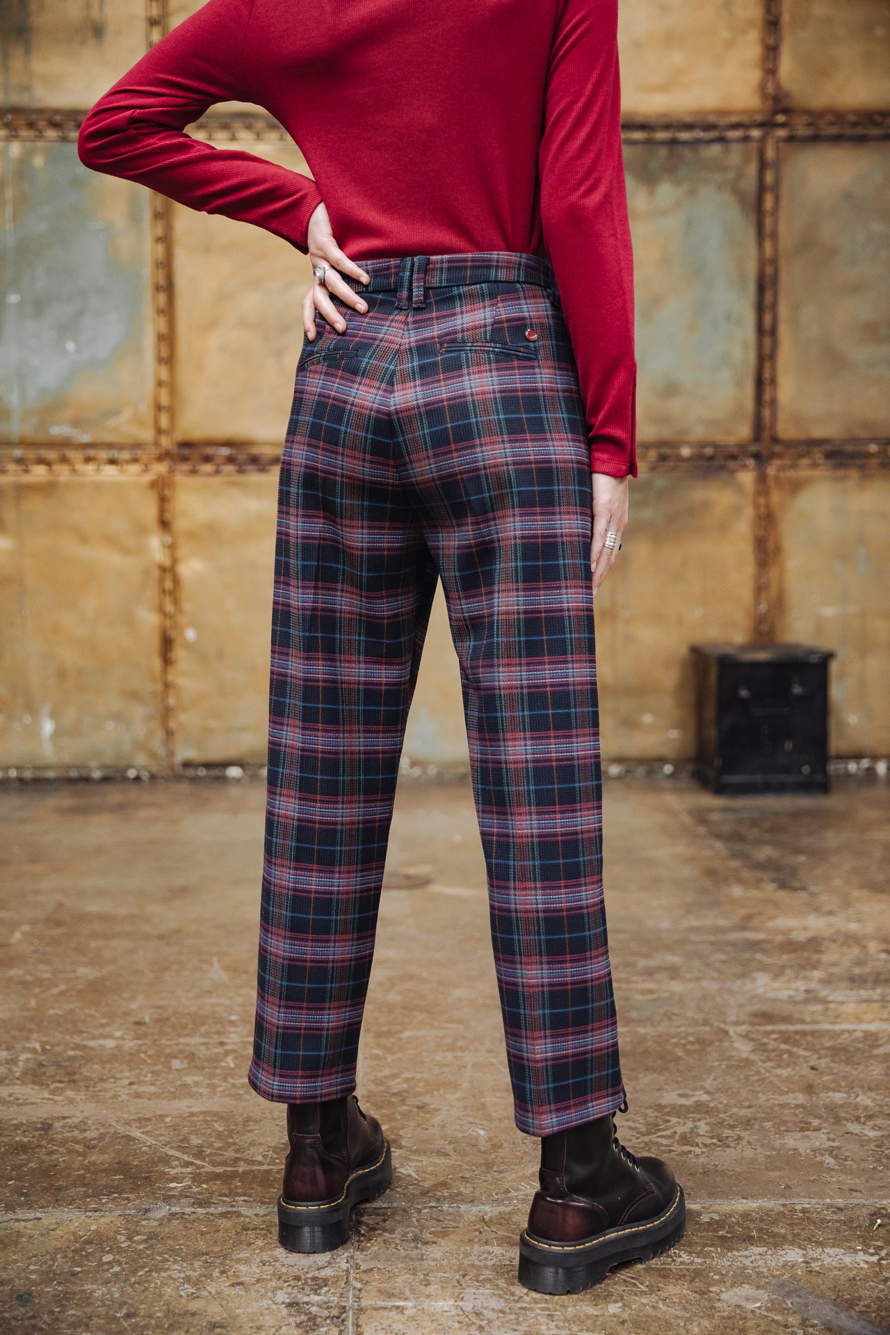 Pantalon longueur 7/8 Femme Loreta Glasgow original | Freeman T. Porter
