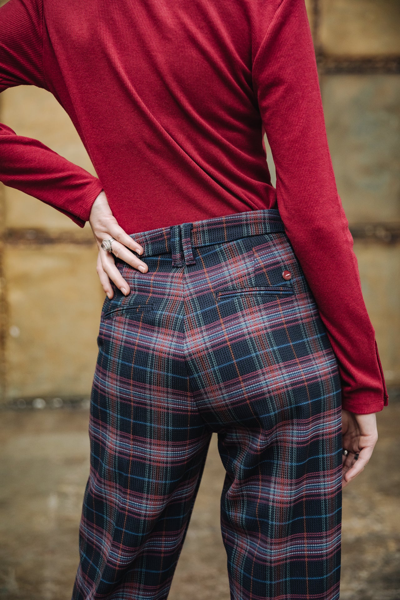 Pantalon longueur 7/8 Femme Loreta Glasgow original | Freeman T. Porter