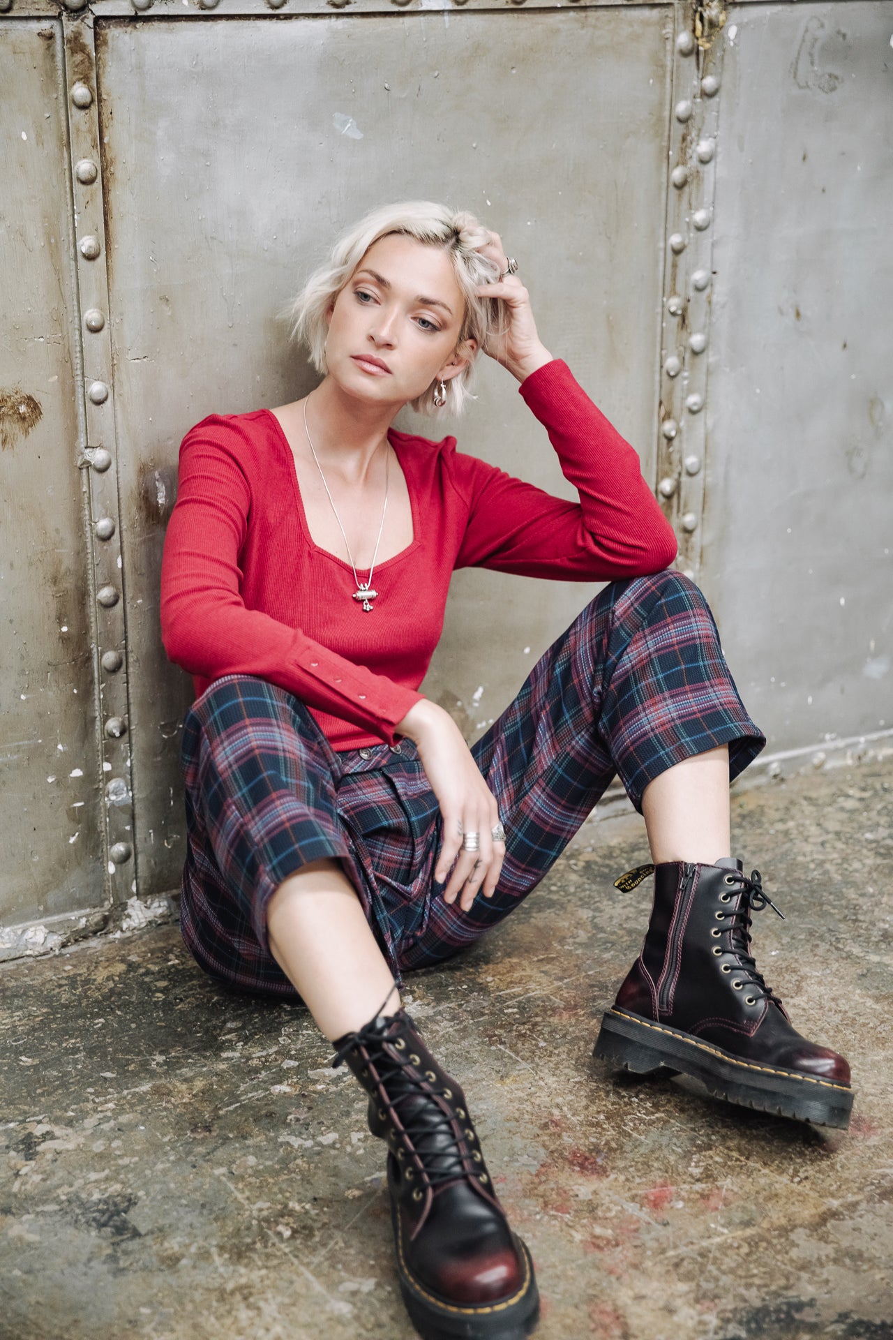 Pantalon longueur 7/8 Femme Loreta Glasgow original | Freeman T. Porter