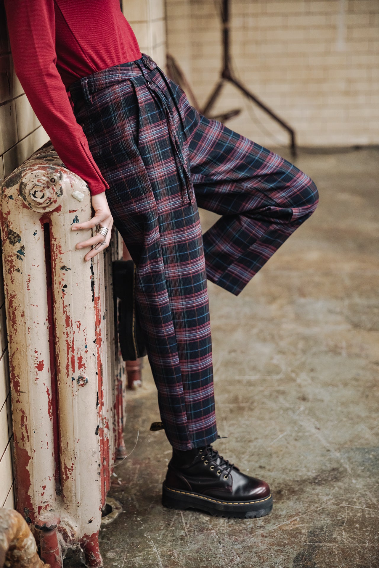 Pantalon longueur 7/8 Femme Loreta Glasgow original | Freeman T. Porter