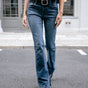 Bootcut-Jeans Damen Karolina sirena | Freeman T. Porter