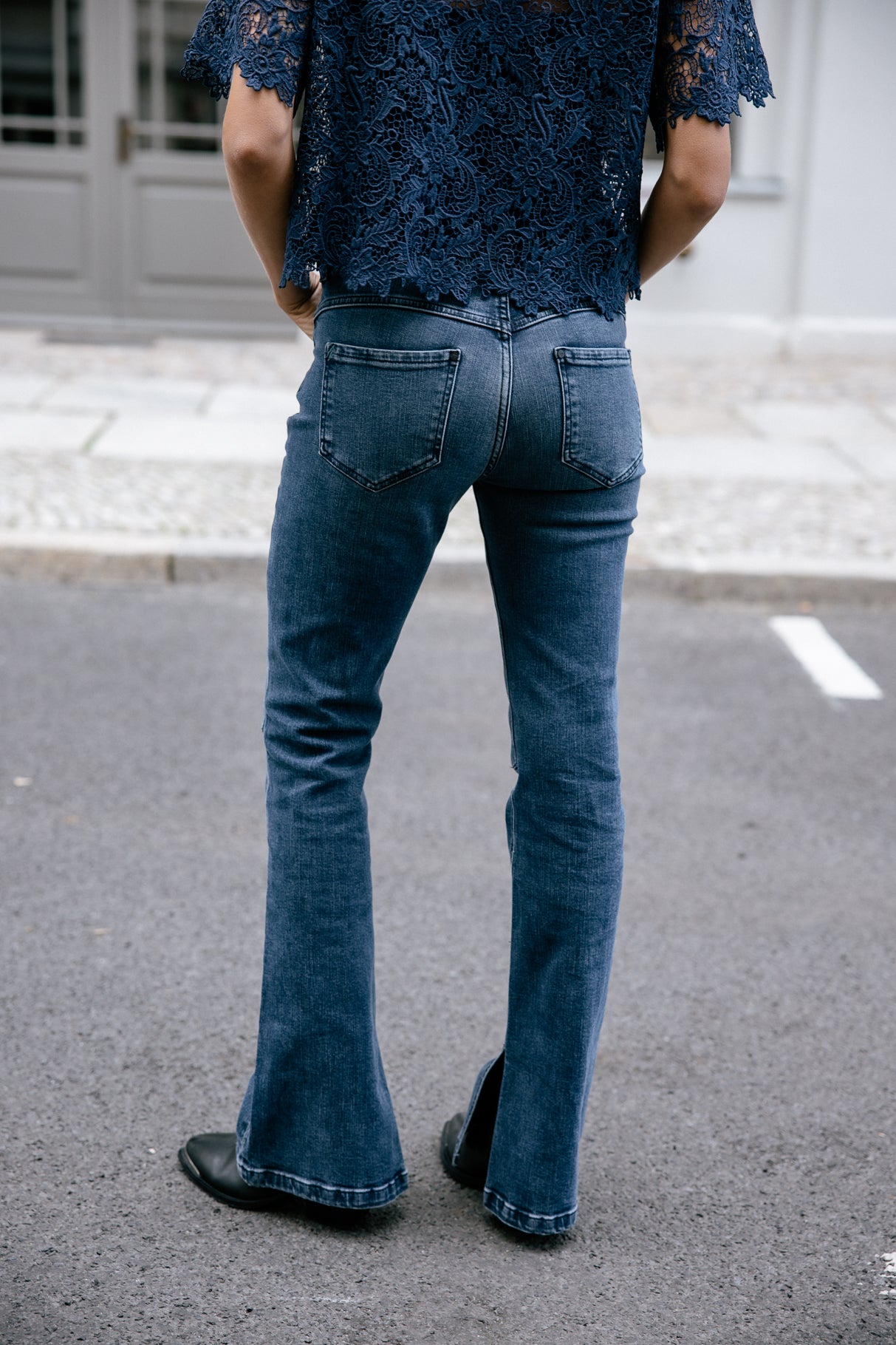 Jeans bootcut Femme Karolina sirena | Freeman T. Porter