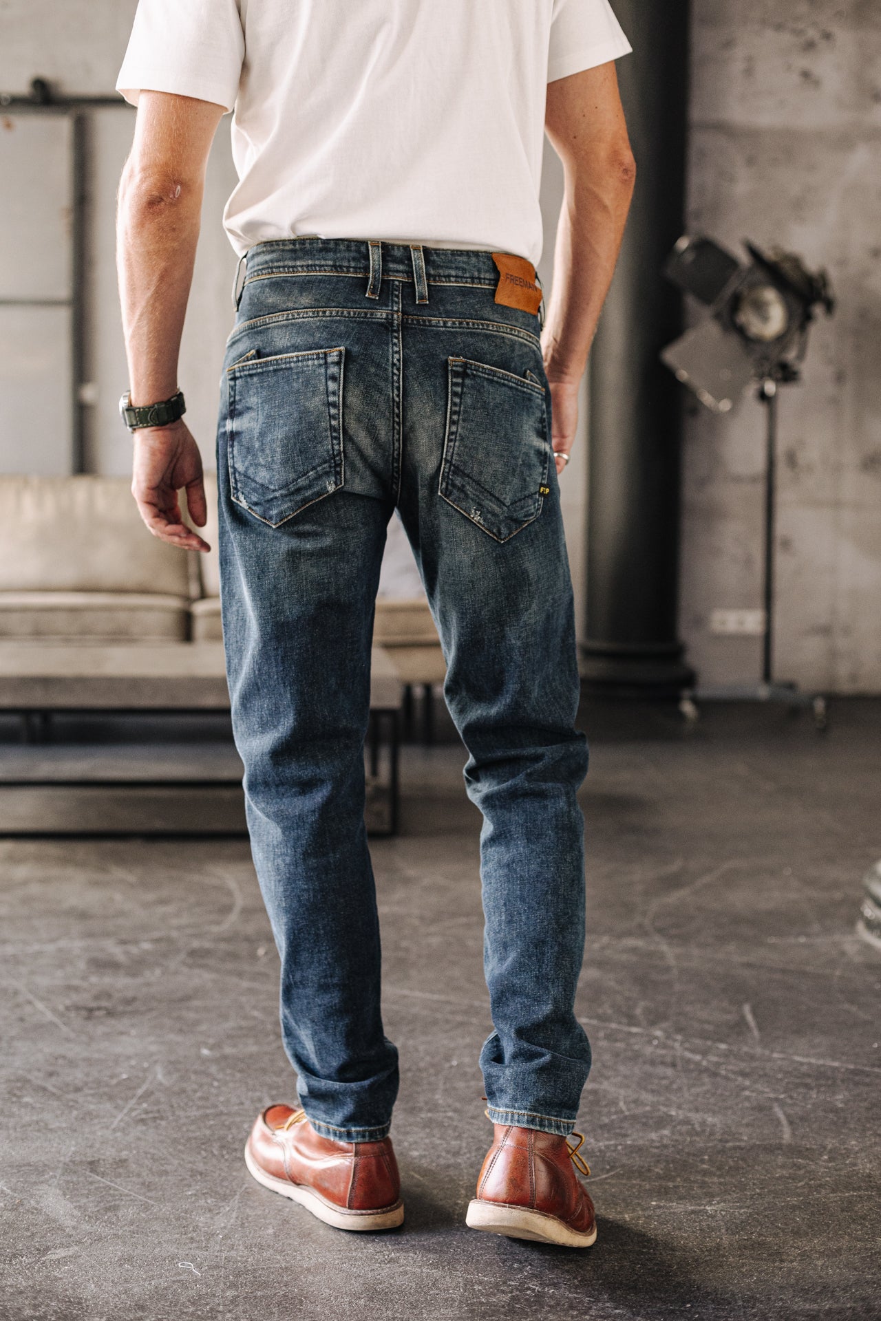 Jeans Tapered Men Erwan swing | Freeman T. Porter