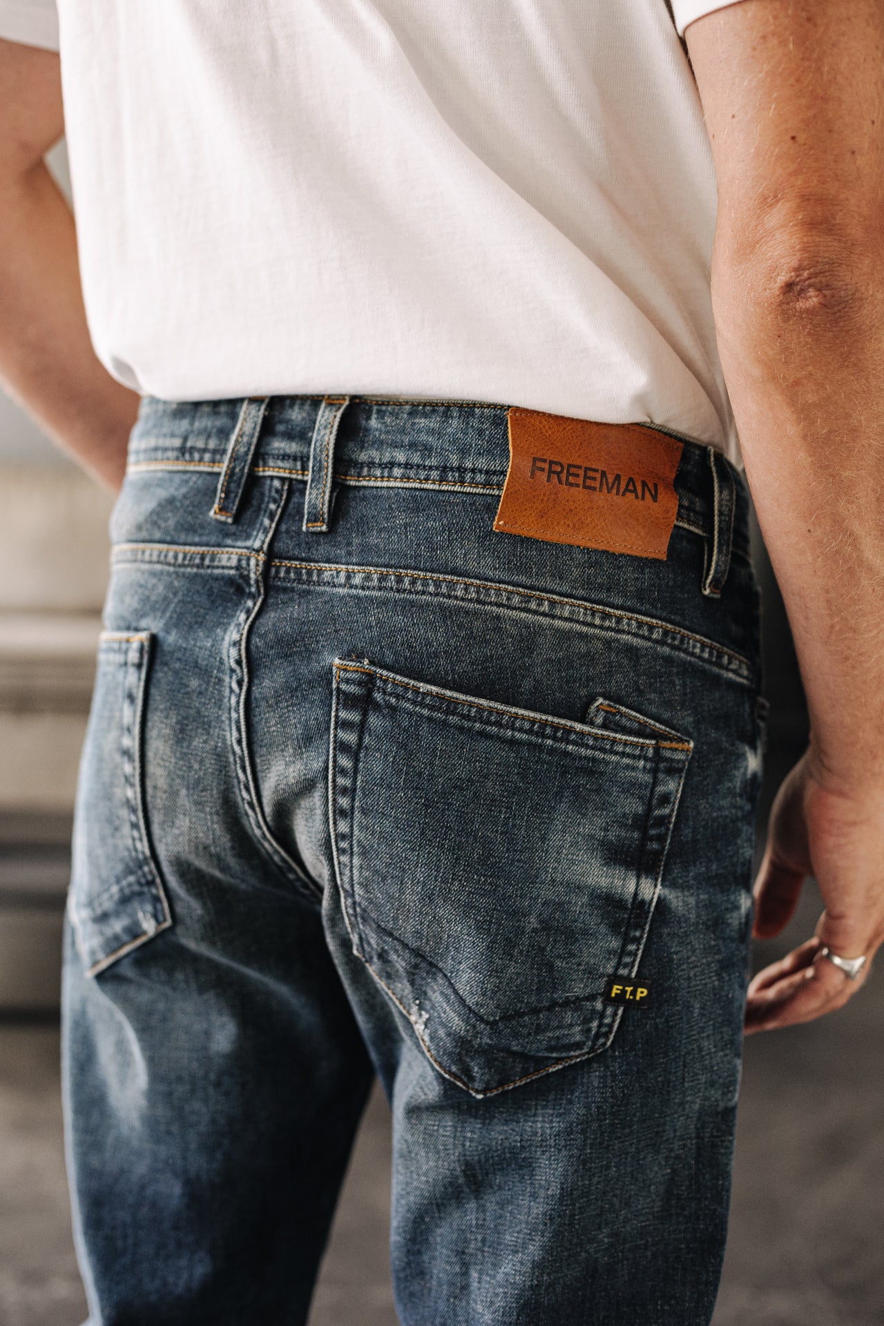 Jeans Tapered Men Erwan swing | Freeman T. Porter