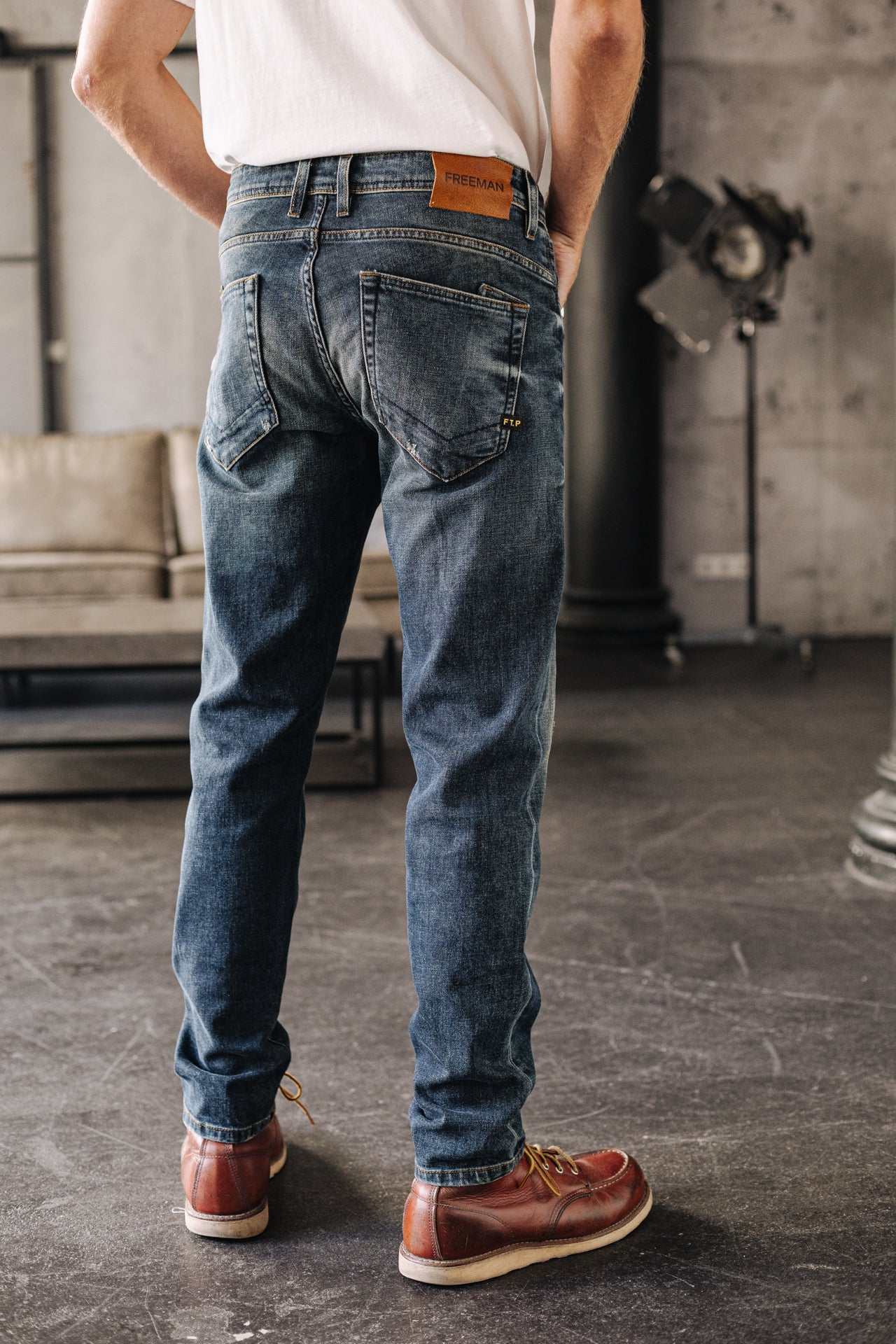Jeans Tapered Men Erwan swing | Freeman T. Porter