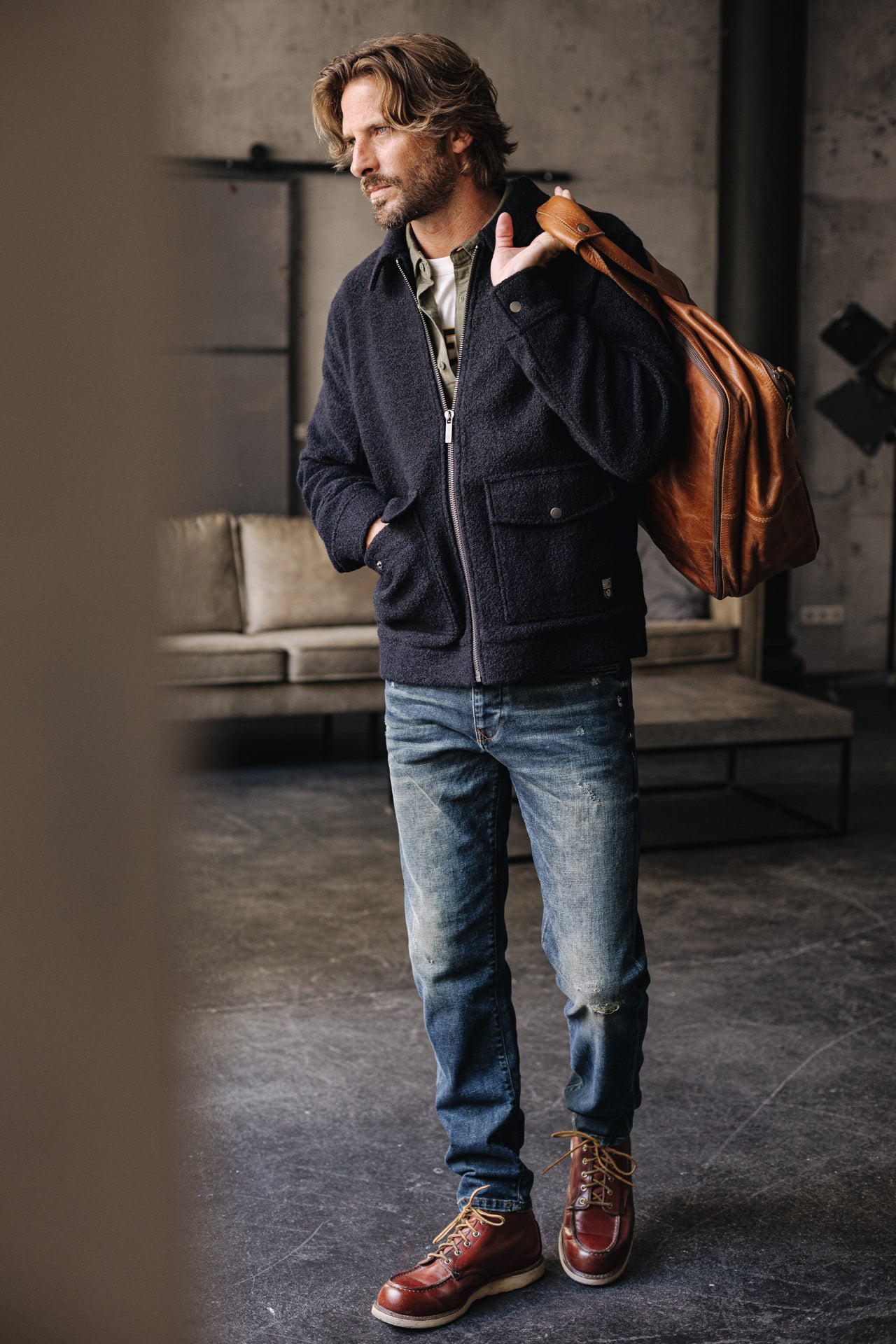 Jeans Tapered Men Erwan swing | Freeman T. Porter