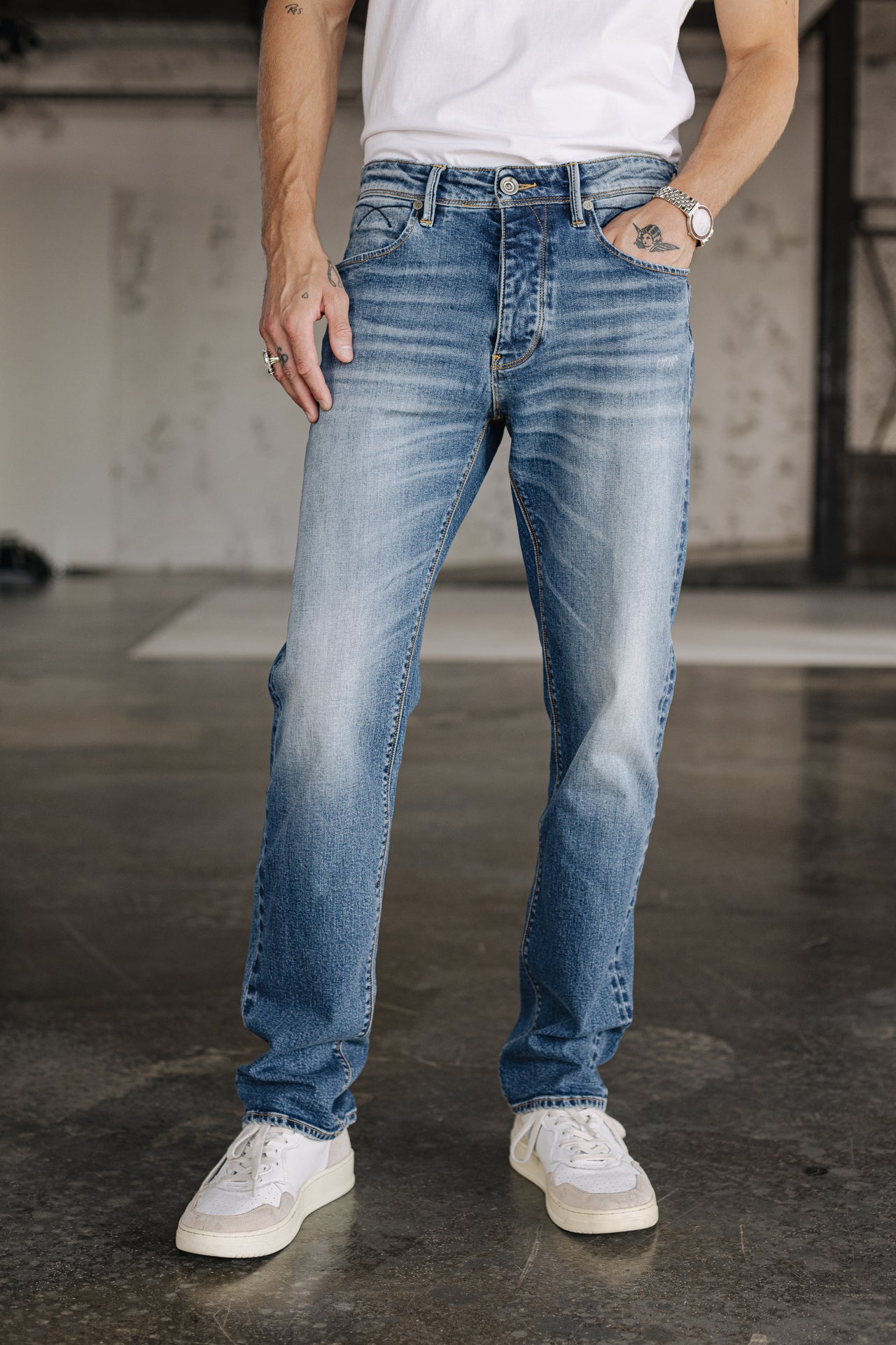 Jeans droit Homme Rubben singapour | Freeman T. Porter