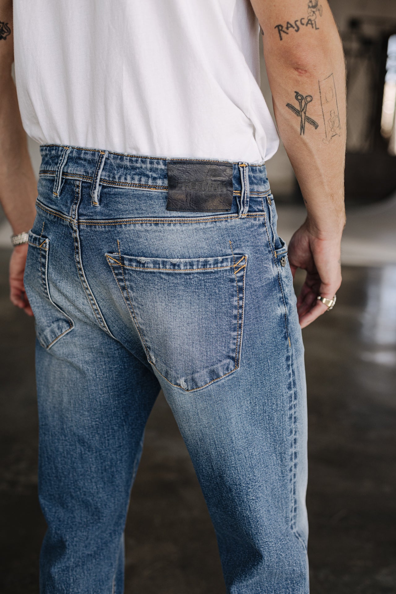 Jeans droit Homme Rubben singapour | Freeman T. Porter
