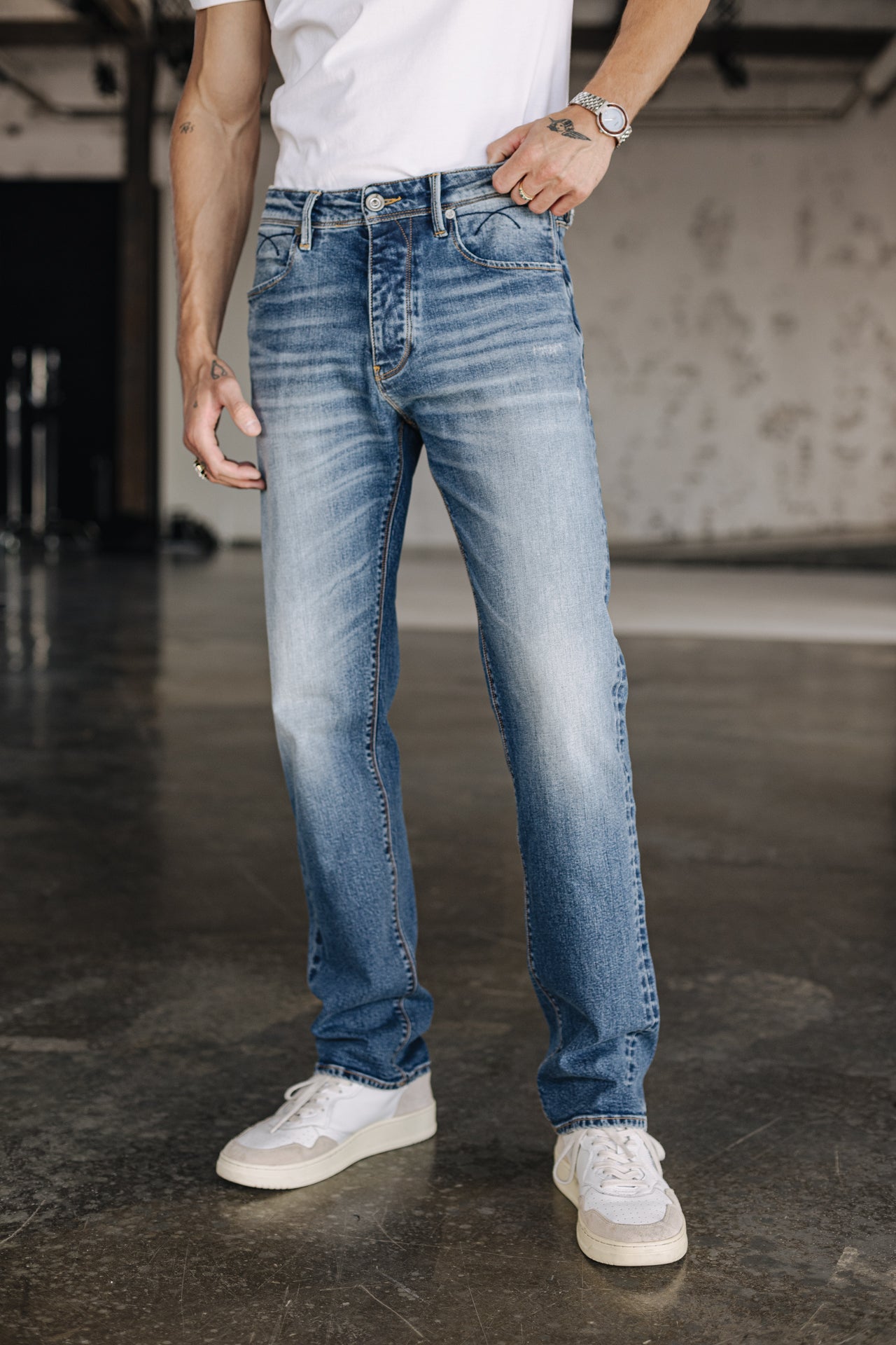 Jeans droit Homme Rubben singapour | Freeman T. Porter
