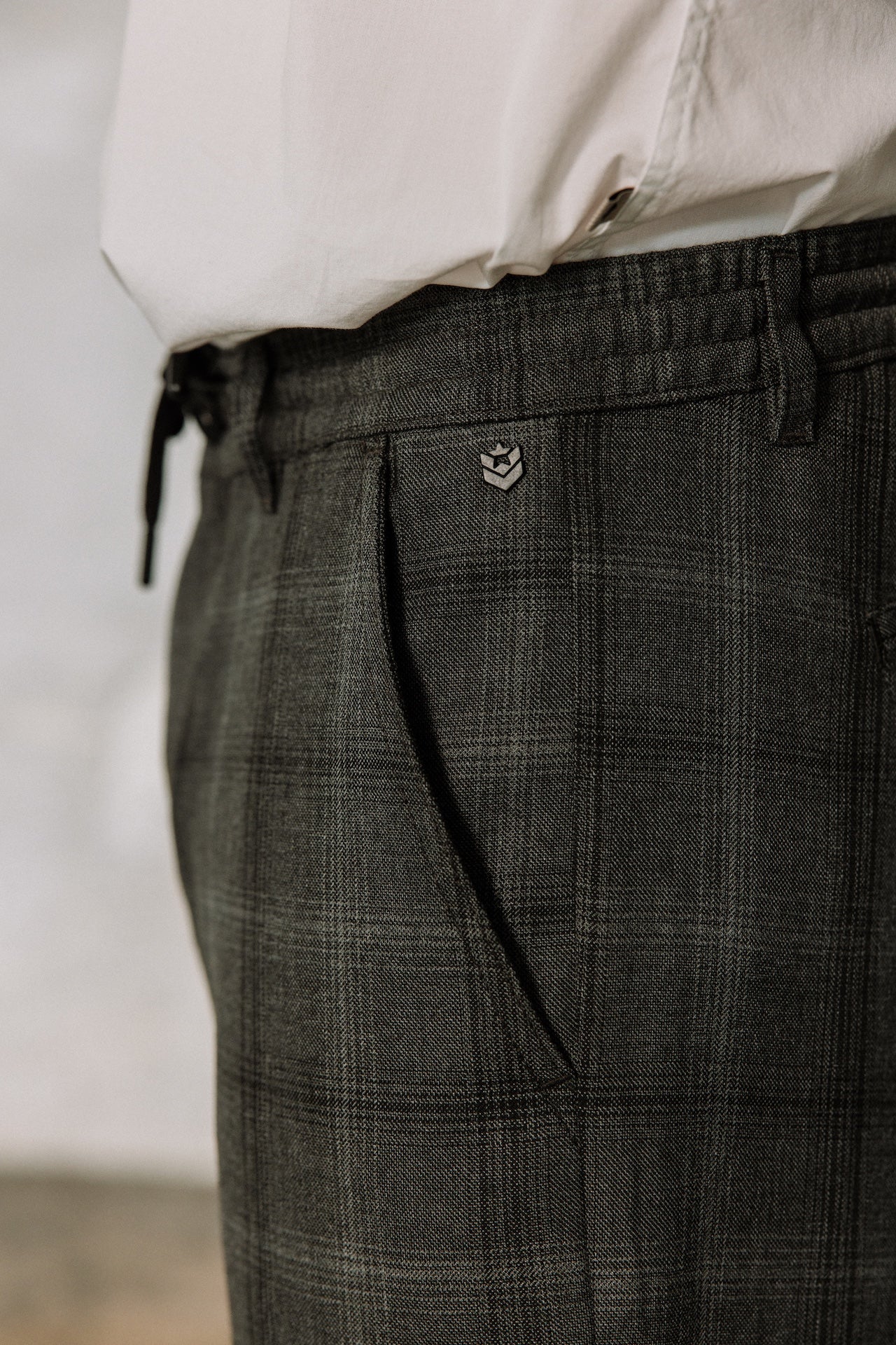 Pantalon relax Mann Derek Alias moon rock | Freeman T. Porter