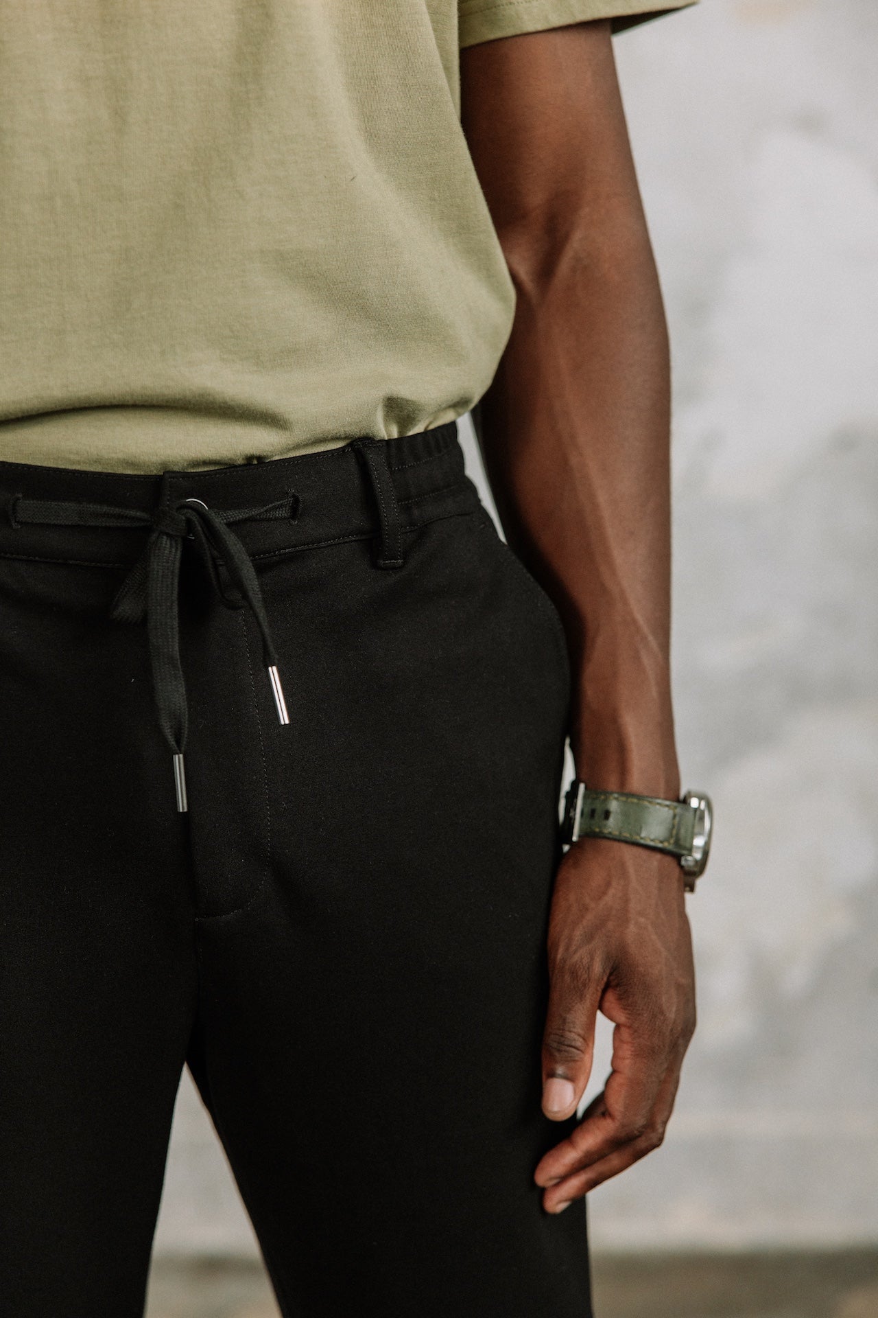 Relax-Hose Mann Derek Comfy black | Freeman T. Porter