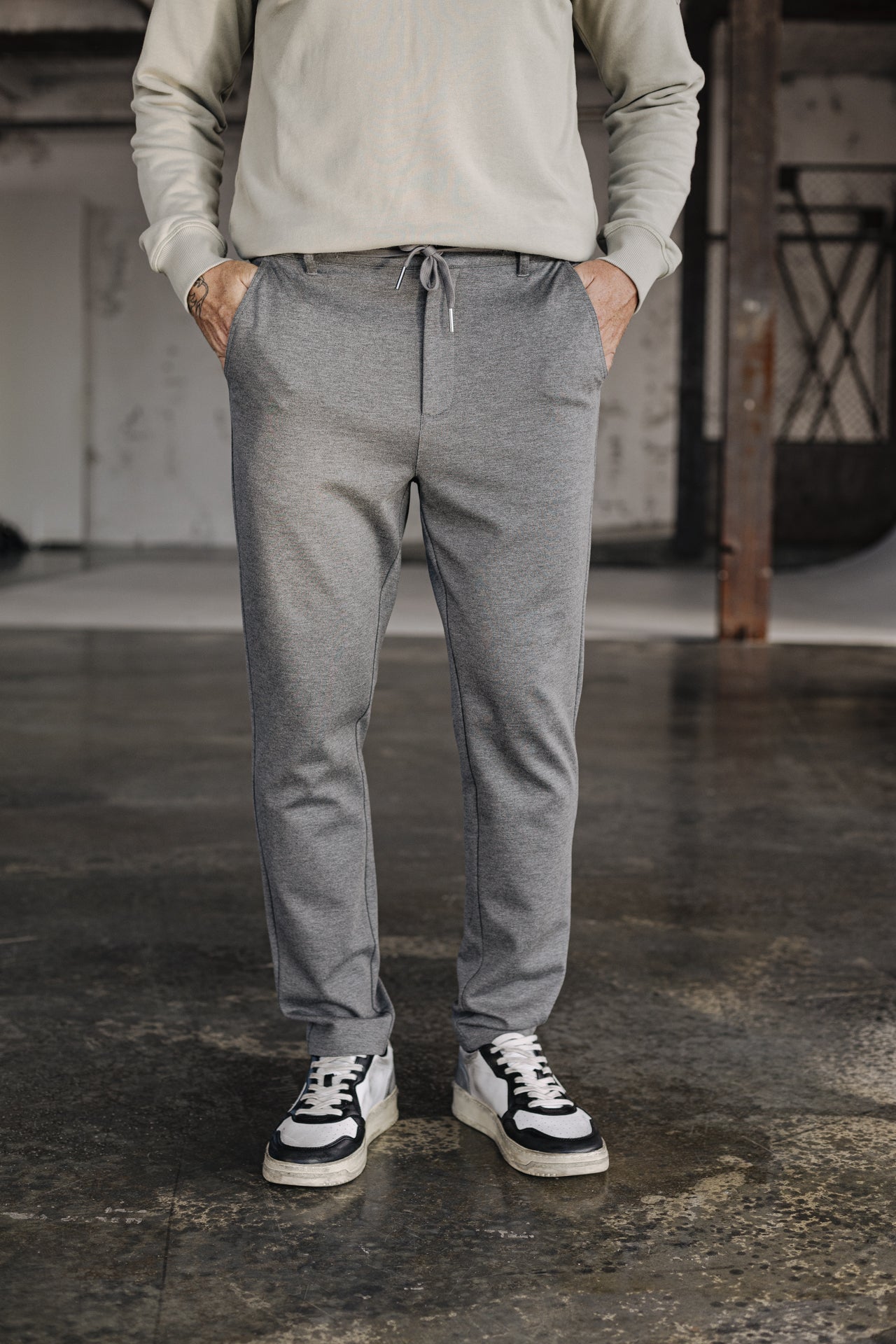 Pantalon relax Homme Derek Comfy moon rock | Freeman T. Porter