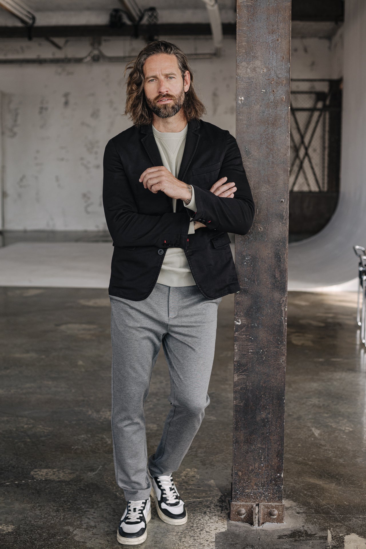 Pantalon relax Homme Derek Comfy moon rock | Freeman T. Porter