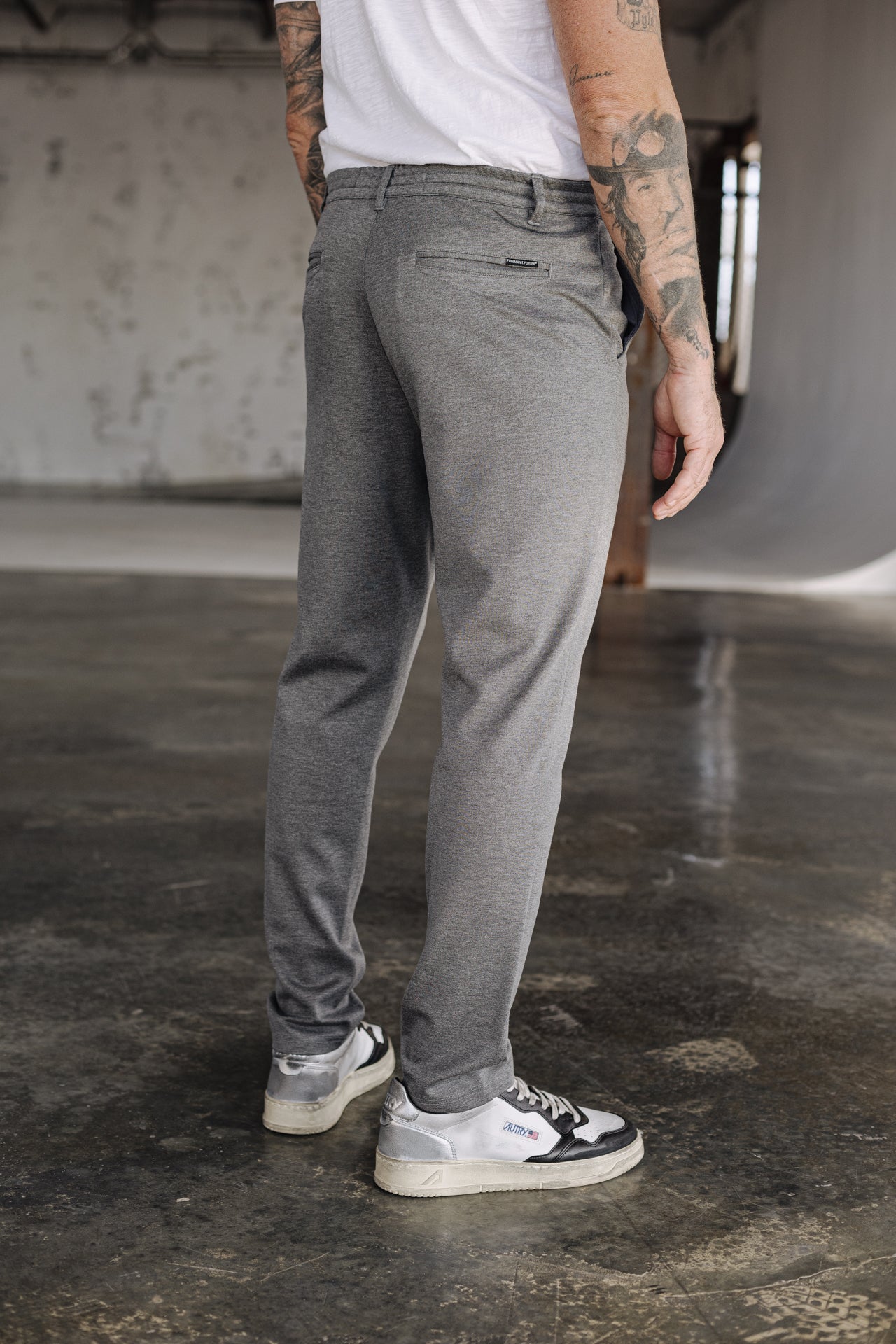 Pantalon relax Homme Derek Comfy moon rock | Freeman T. Porter