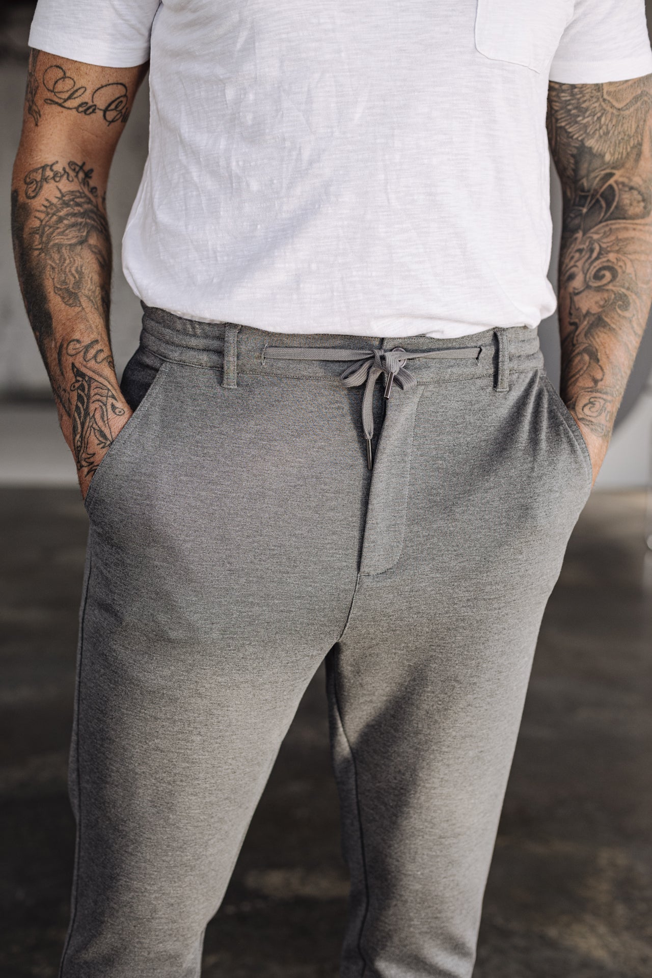 Pantalon relax Homme Derek Comfy moon rock | Freeman T. Porter
