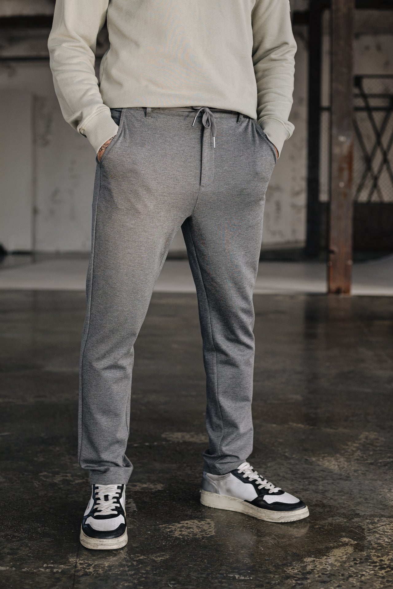 Pantalon relax Homme Derek Comfy moon rock | Freeman T. Porter