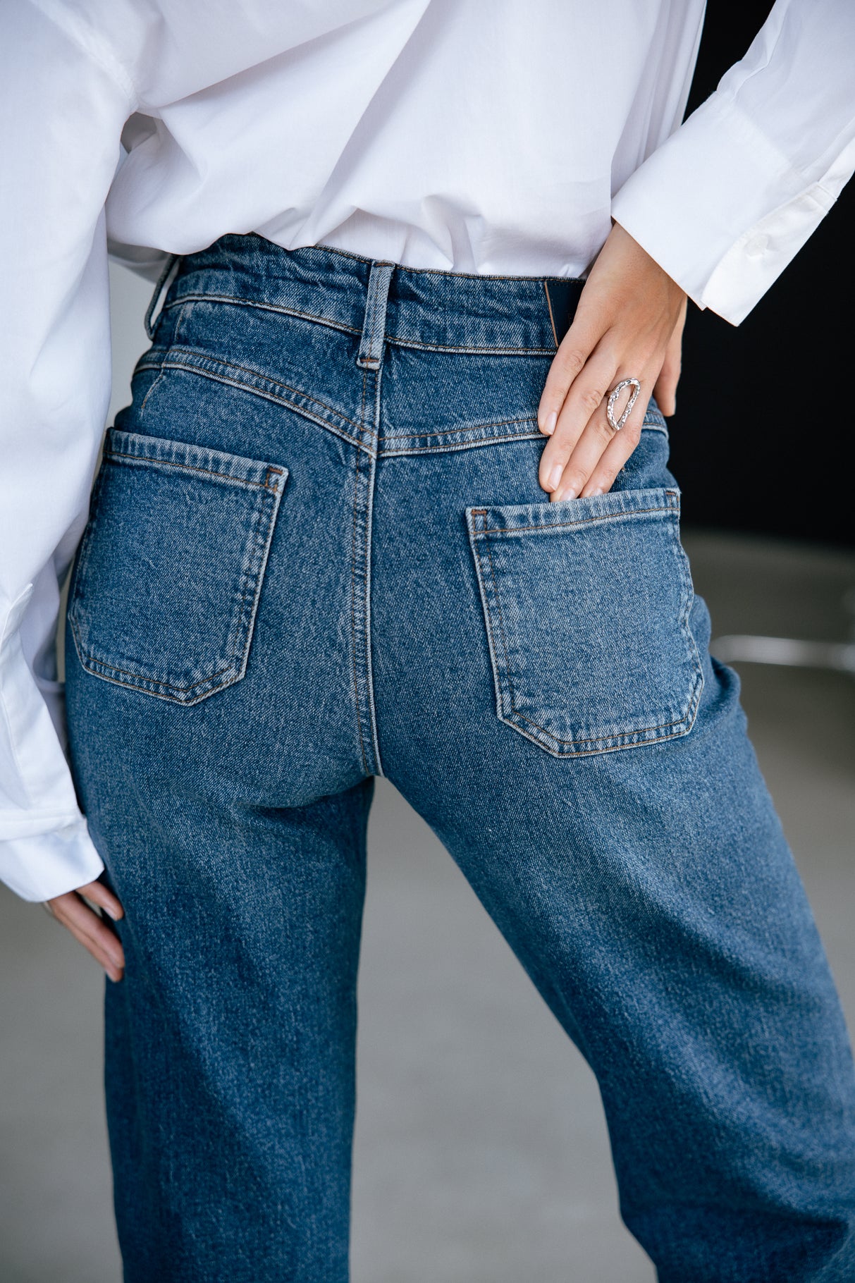Jeans taille haute Femme Tracy marvey | Freeman T. Porter