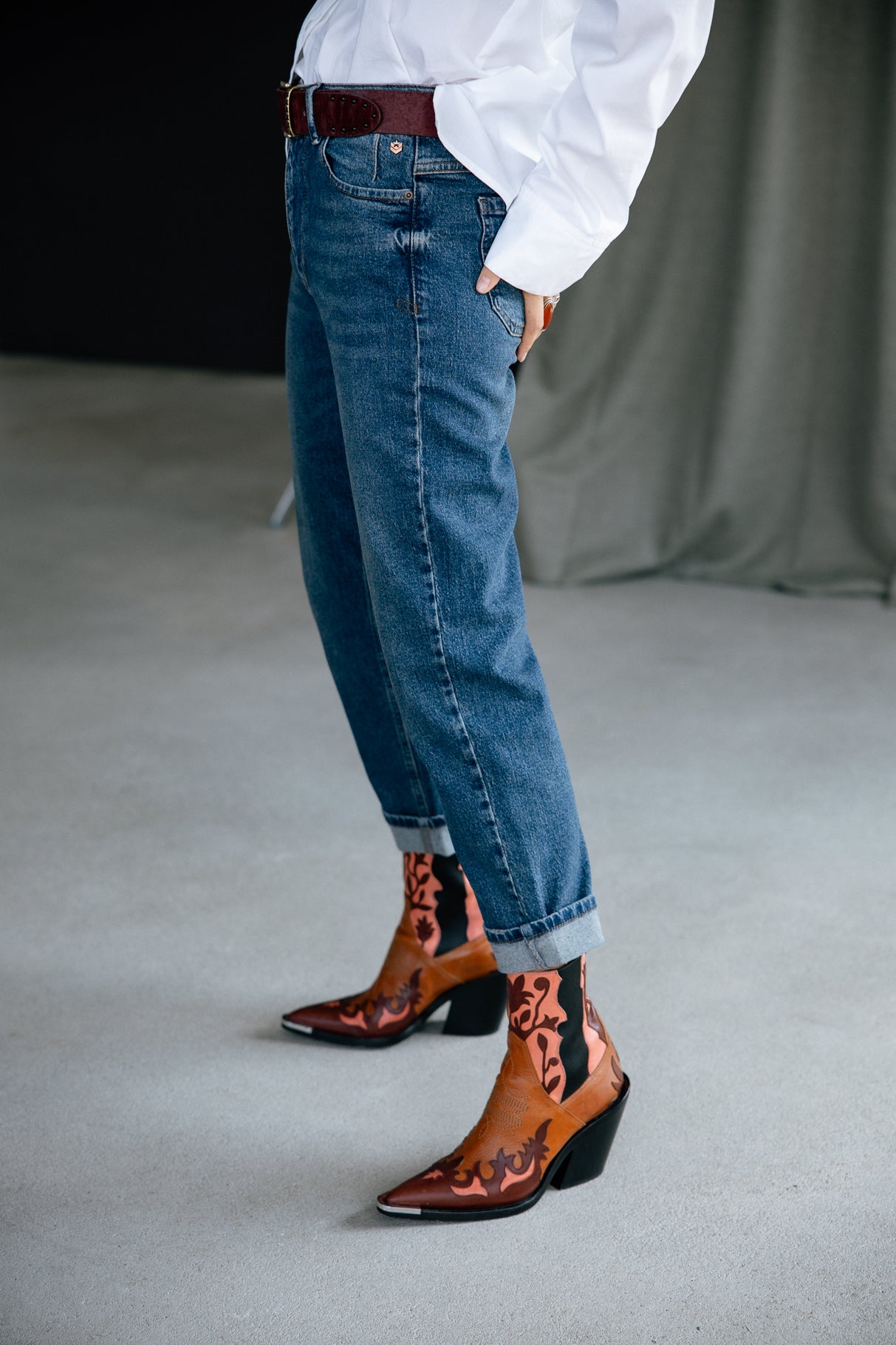 Jeans taille haute Femme Tracy marvey | Freeman T. Porter
