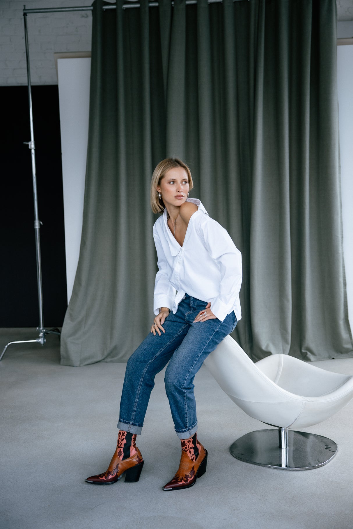 Jeans taille haute Femme Tracy marvey | Freeman T. Porter