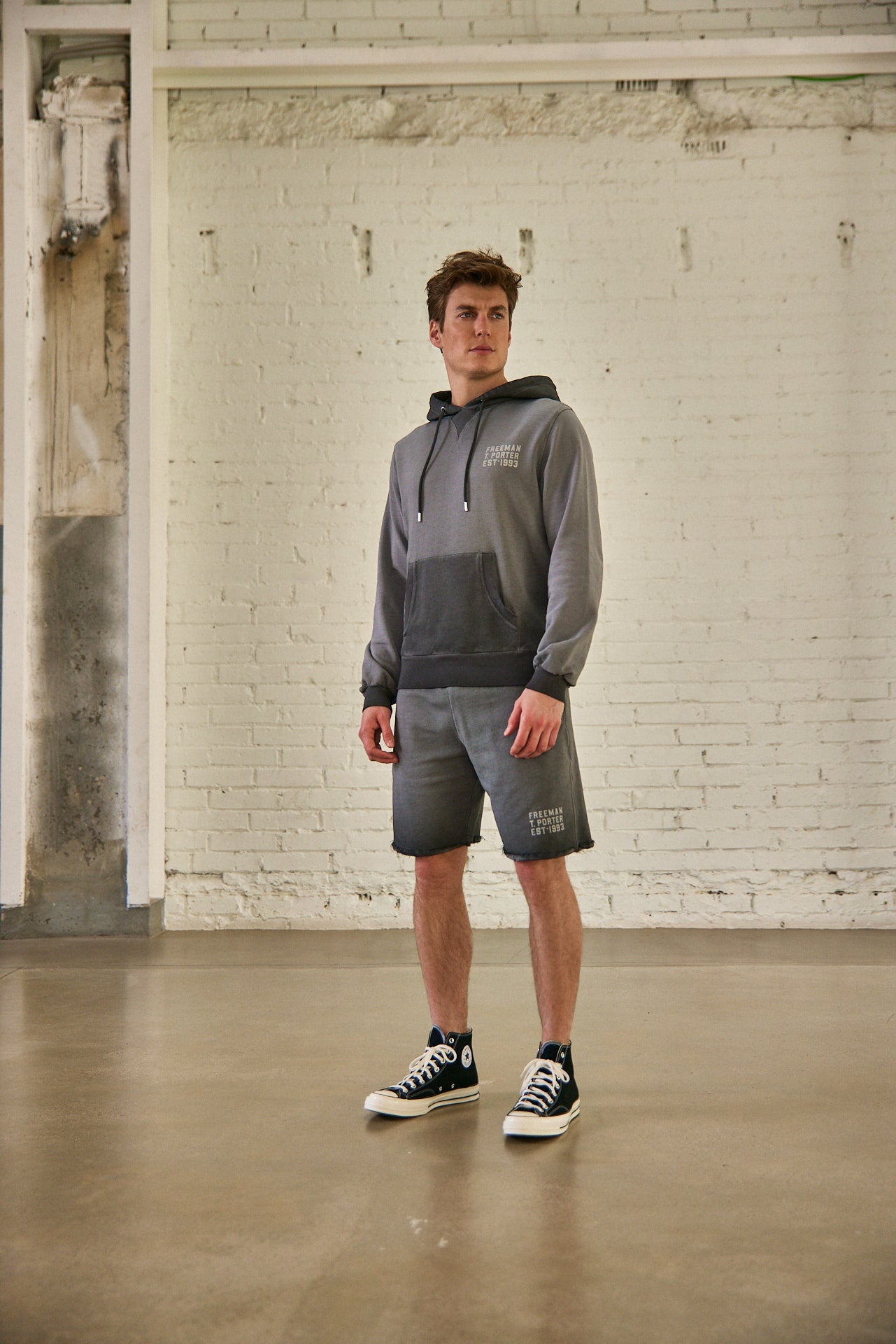 Short jogg Homme Aaron Chillout anthra | Freeman T. Porter