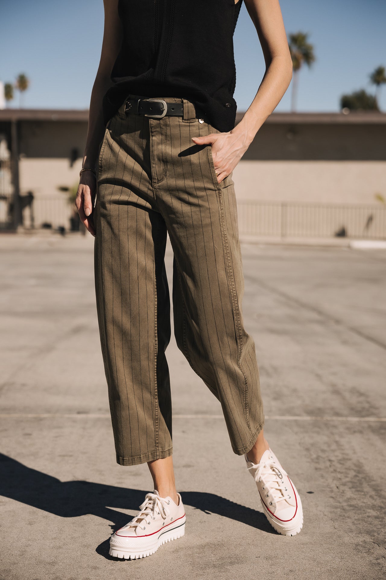 Ballon-Hose cropped Frau Rosalia City Paléole tea leaf | Freeman T. Porter
