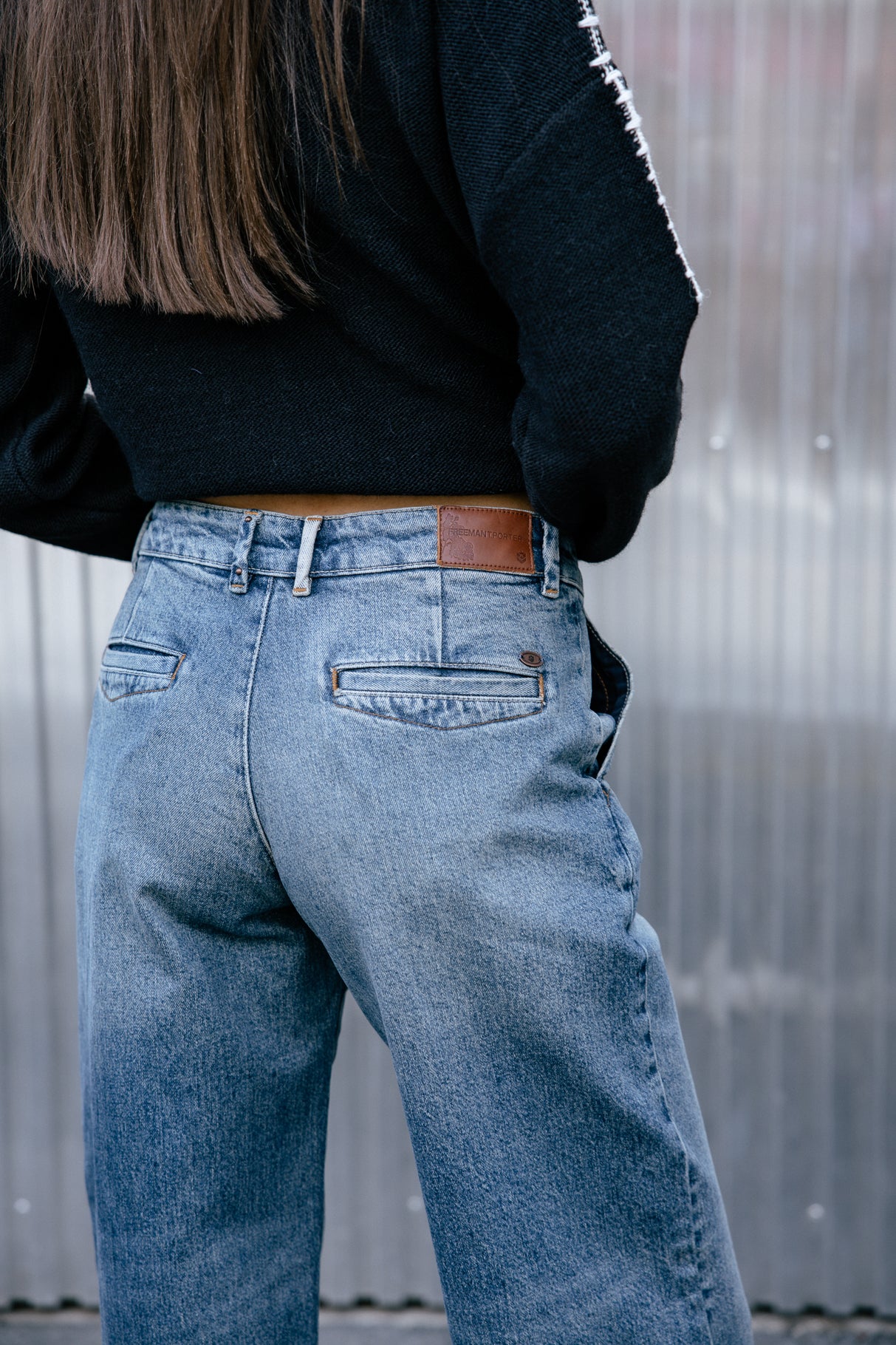 Jeans large Frau Nickie furano | Freeman T. Porter