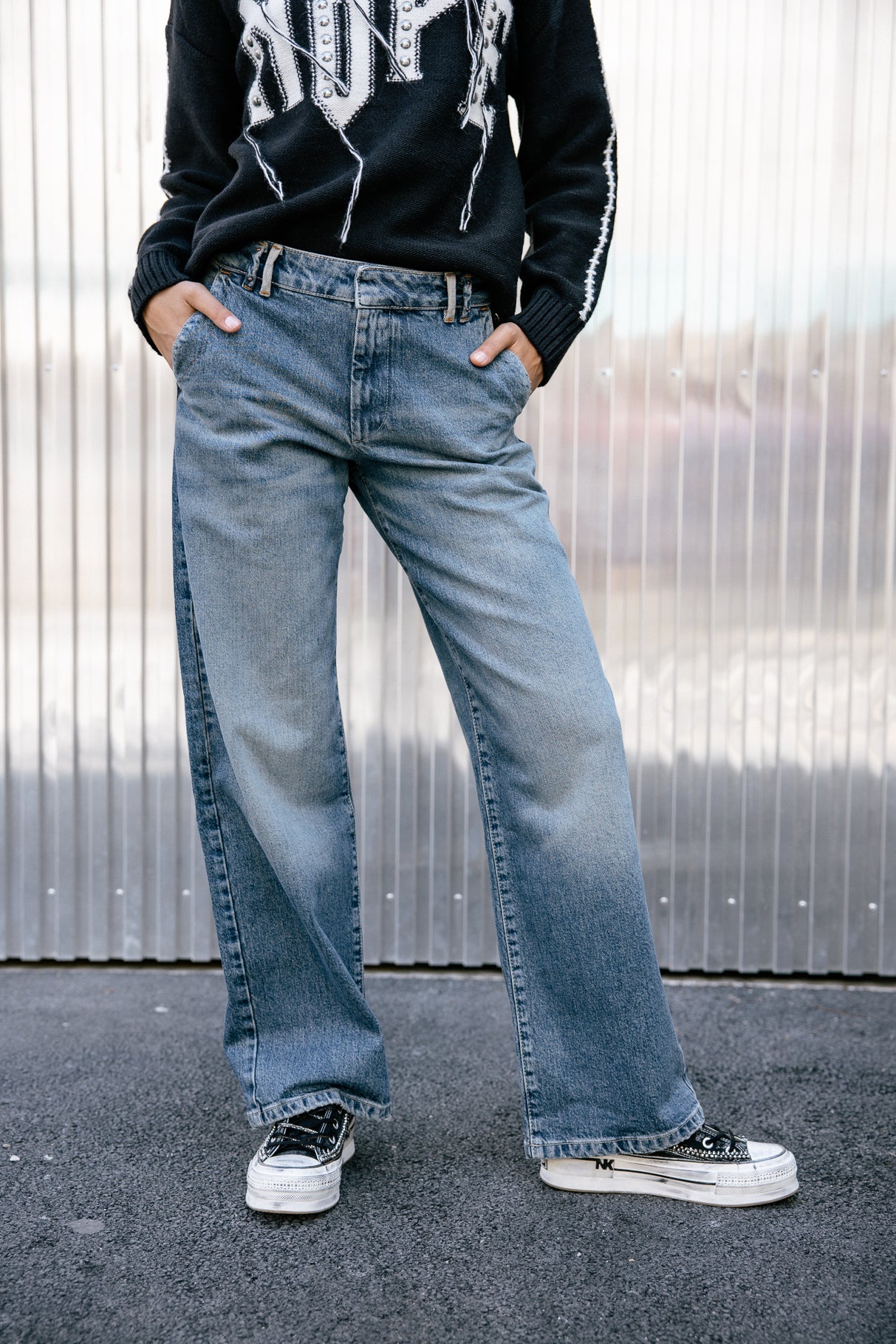 Jeans large Frau Nickie furano | Freeman T. Porter