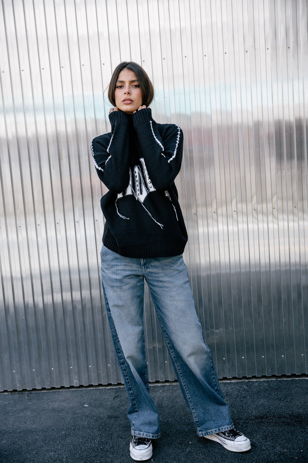 Jeans large Frau Nickie furano | Freeman T. Porter