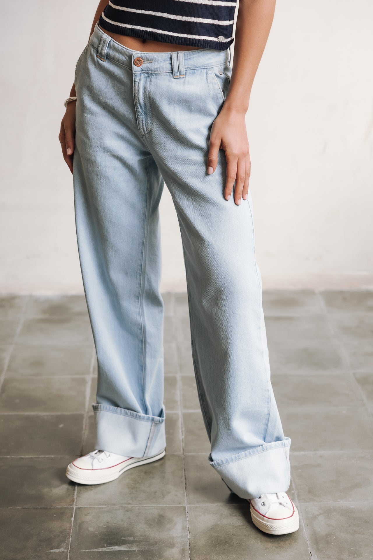 Vaqueros de pata ancha Mujer Nickie Denim barbuda | Freeman T. Porter