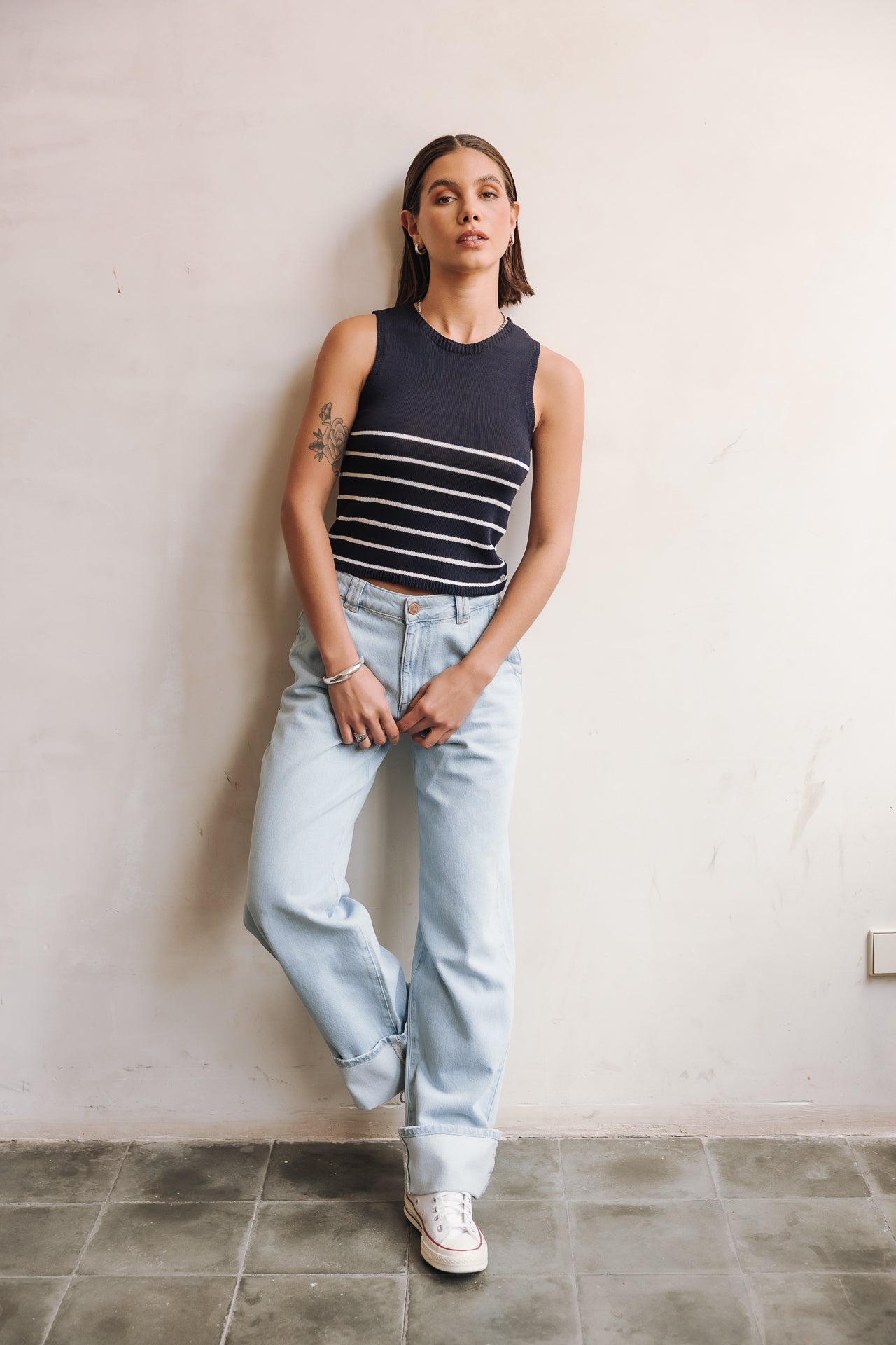 Vaqueros de pata ancha Mujer Nickie Denim barbuda | Freeman T. Porter