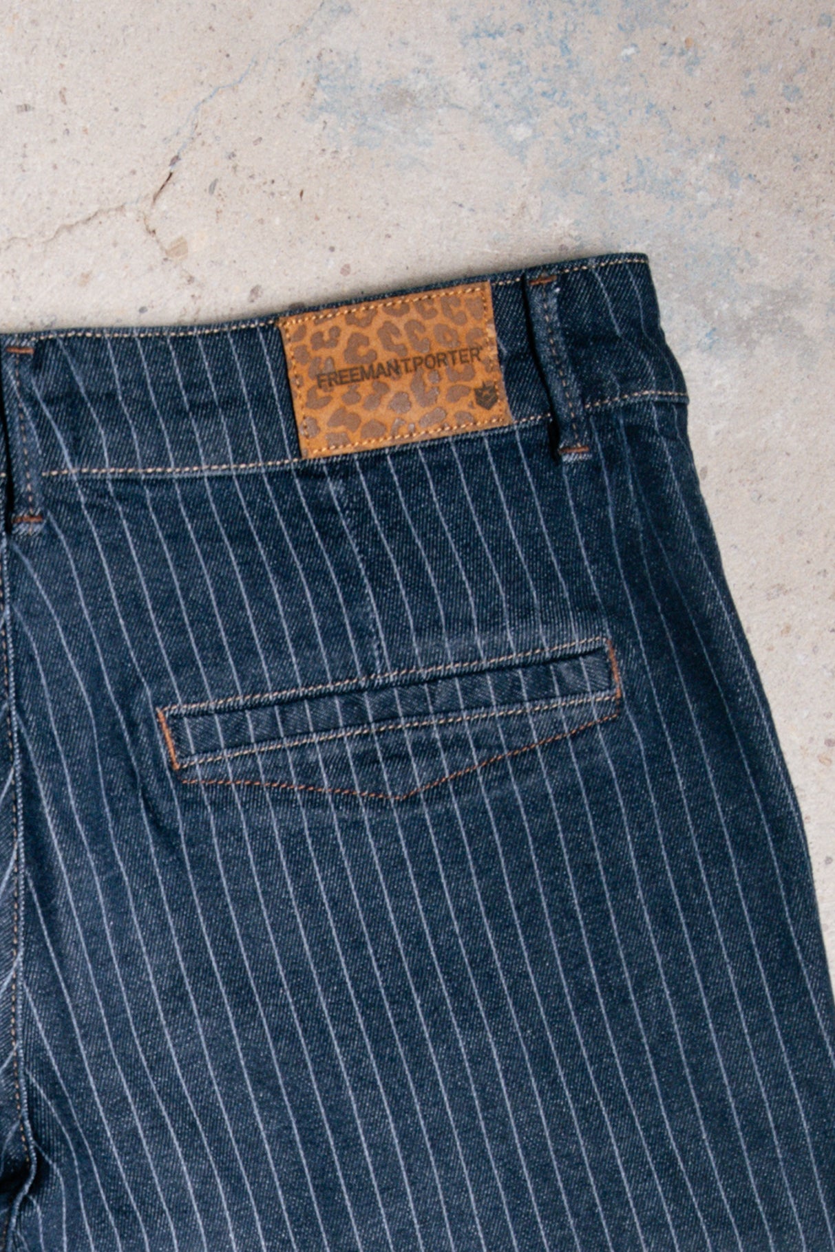 Jeans large Femme Nickie best laser | Freeman T. Porter
