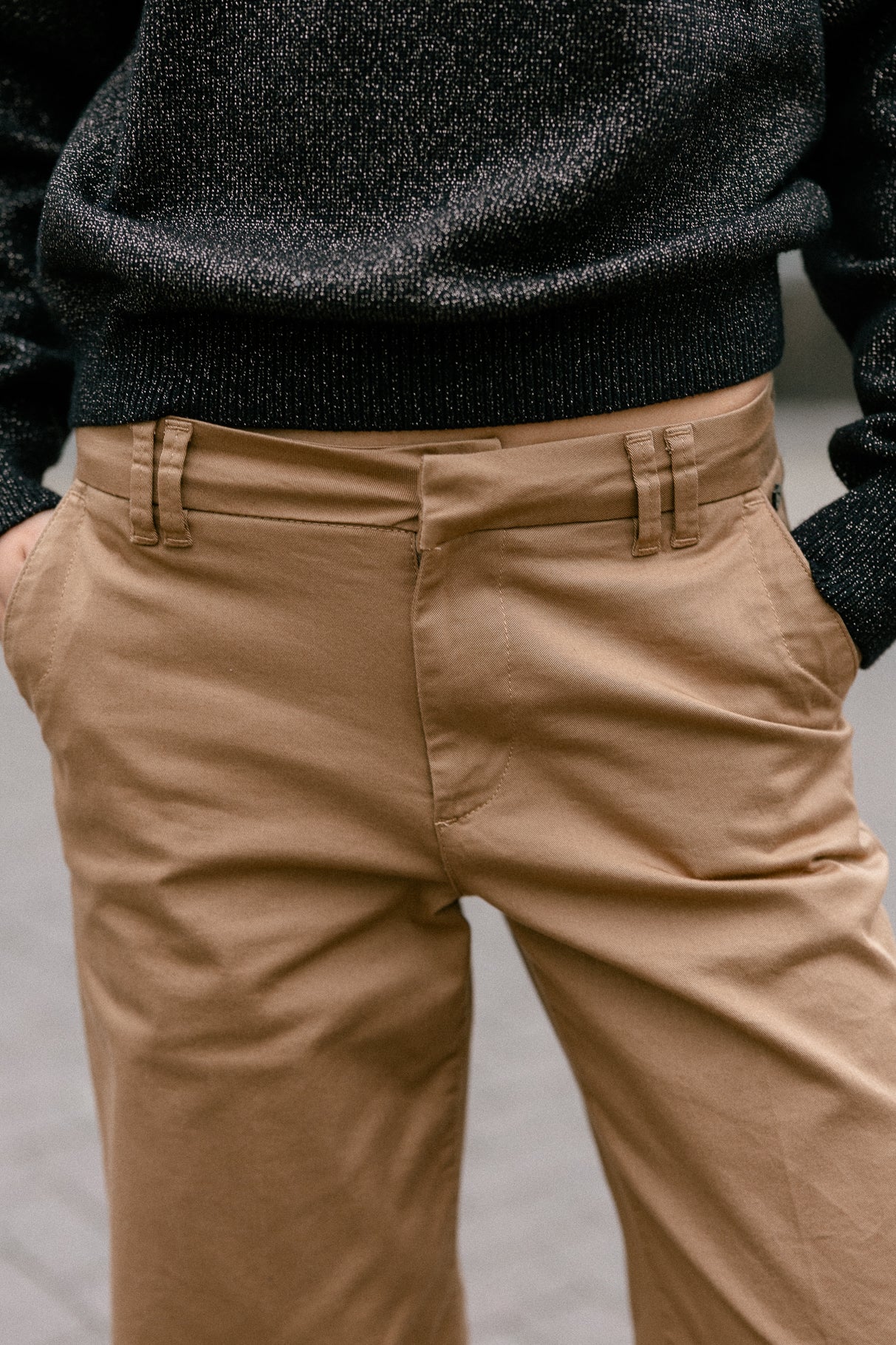 Pantalones anchos Mujer Nickie Felicita kelp | Freeman T. Porter