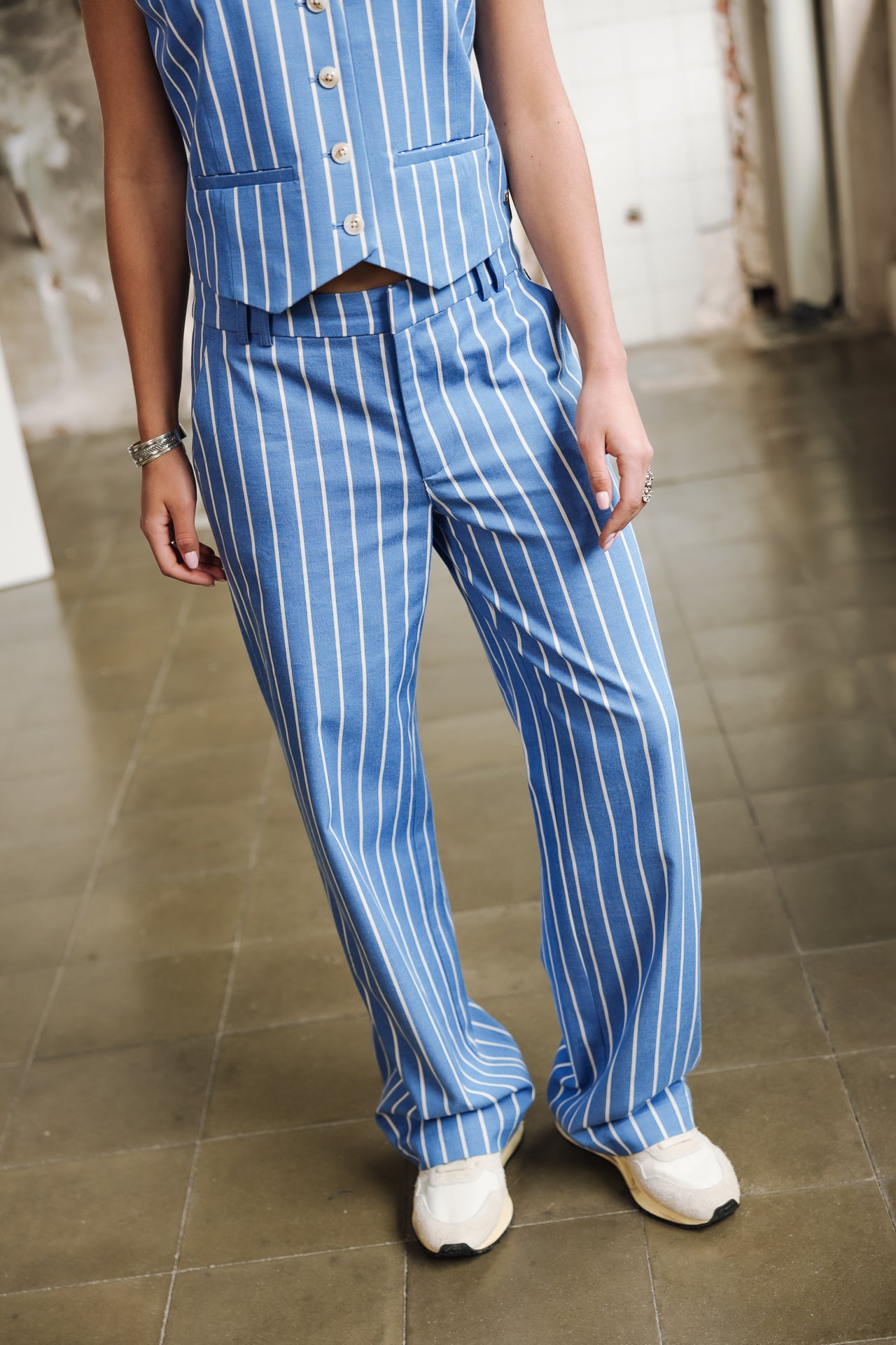 Weite Hose Frau Nickie Offshore granada sky | Freeman T. Porter