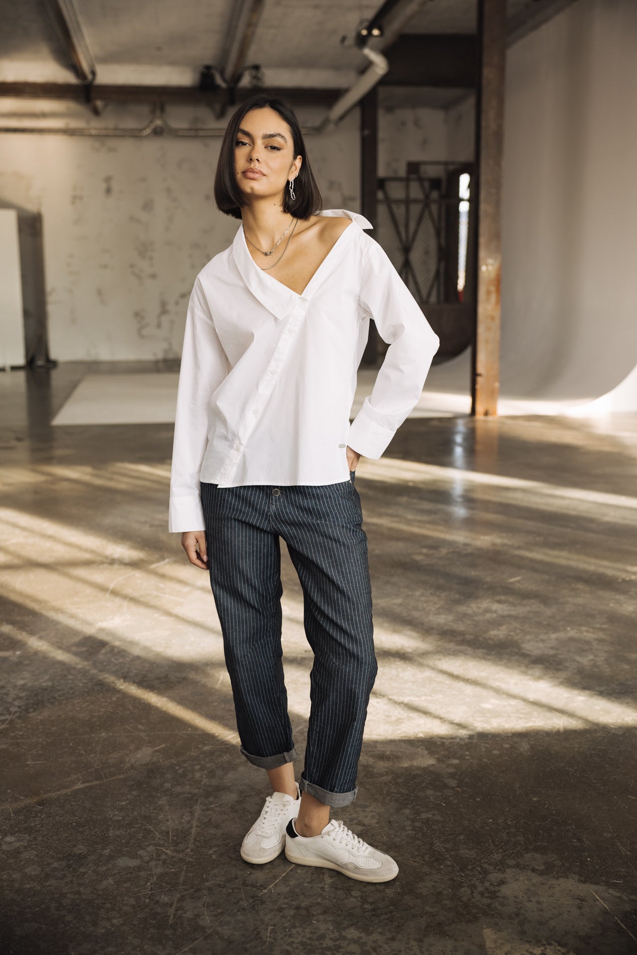 Gerade geschnittene Boyfriend-Jeans Frau Sloane bercato blue | Freeman T. Porter