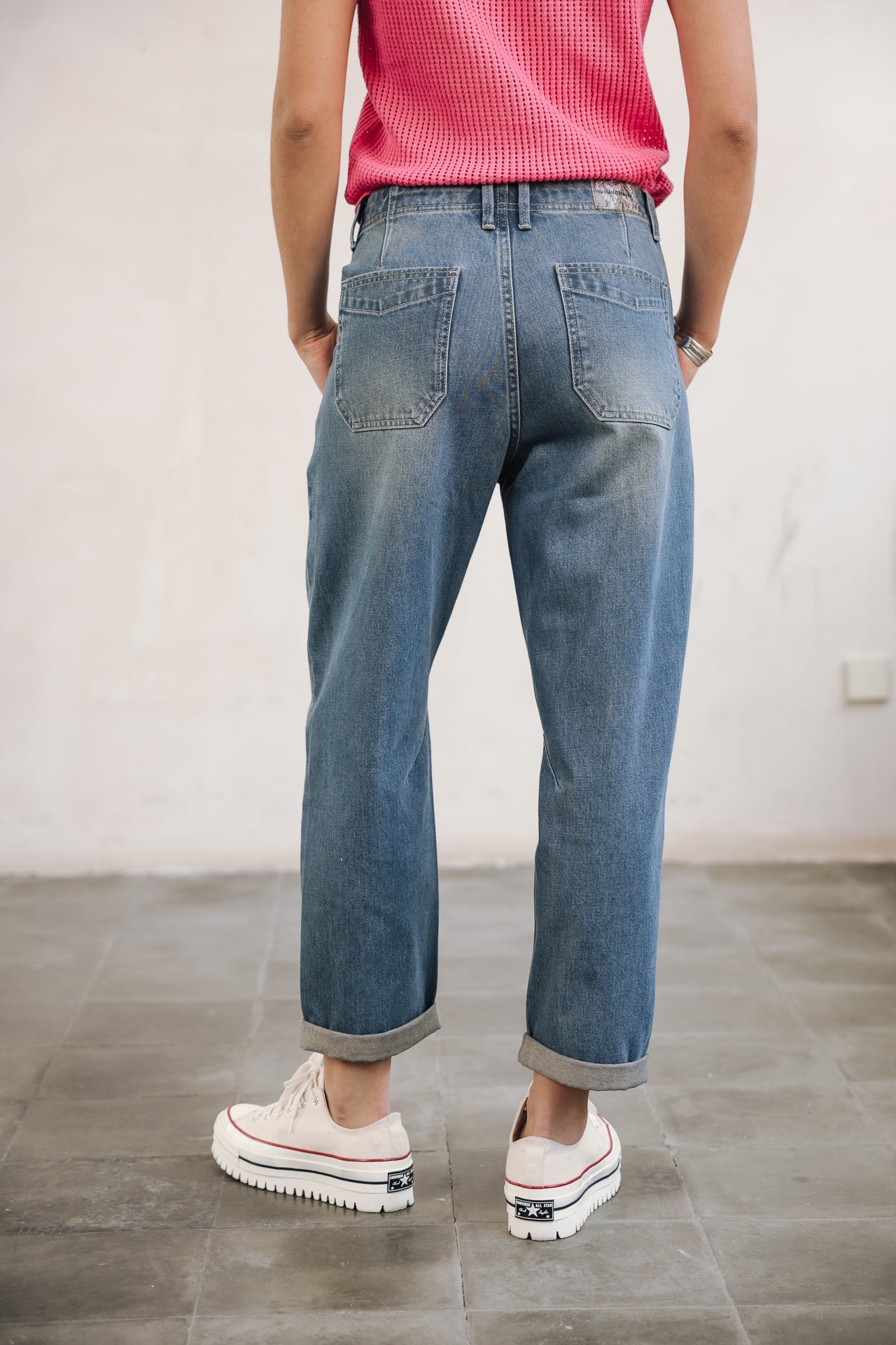 Vaqueros boyfriend rectos Mujer Sloane Denim botus | Freeman T. Porter