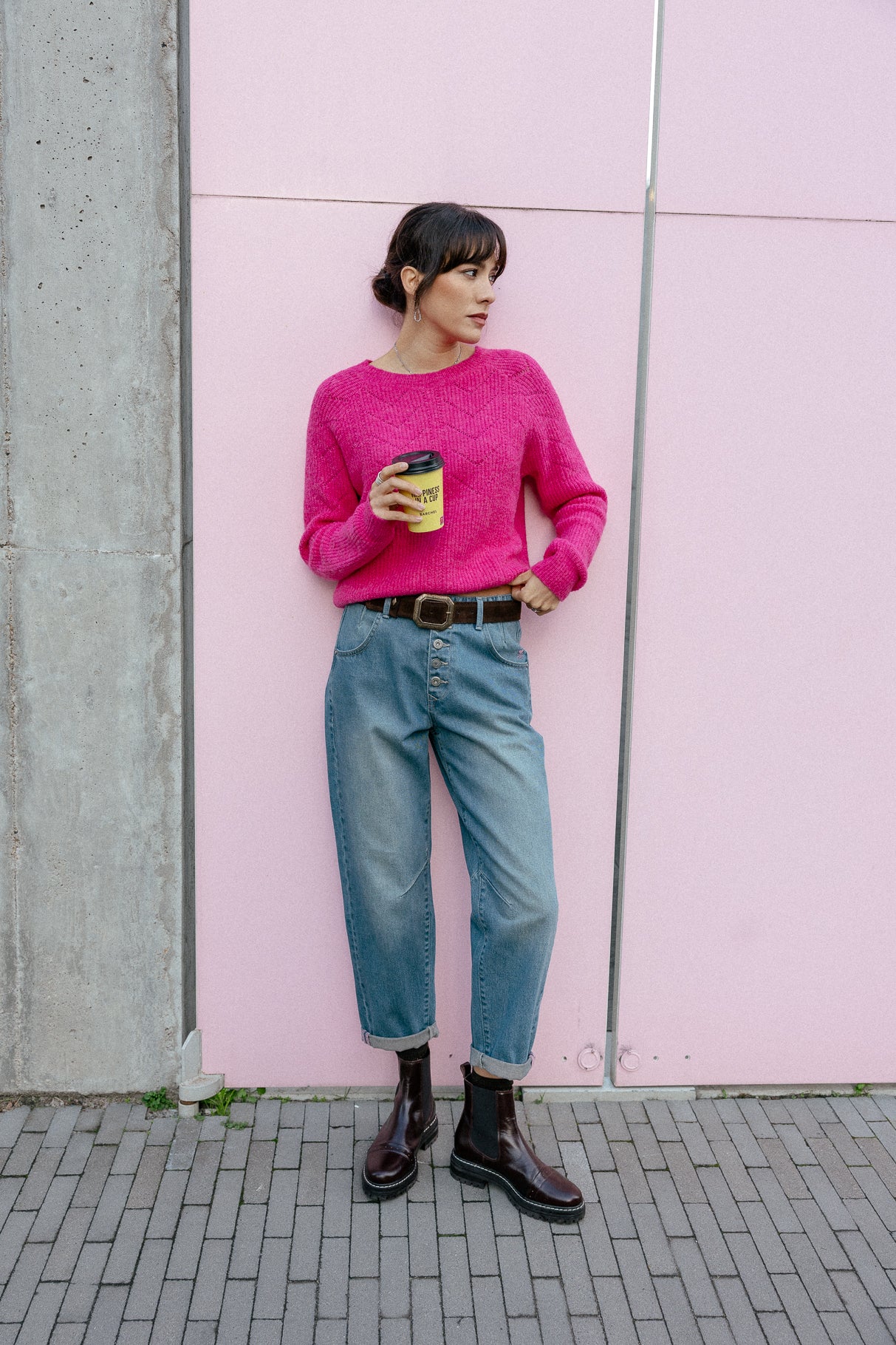 Gerade geschnittene Boyfriend-Jeans Frau Sloane botus | Freeman T. Porter