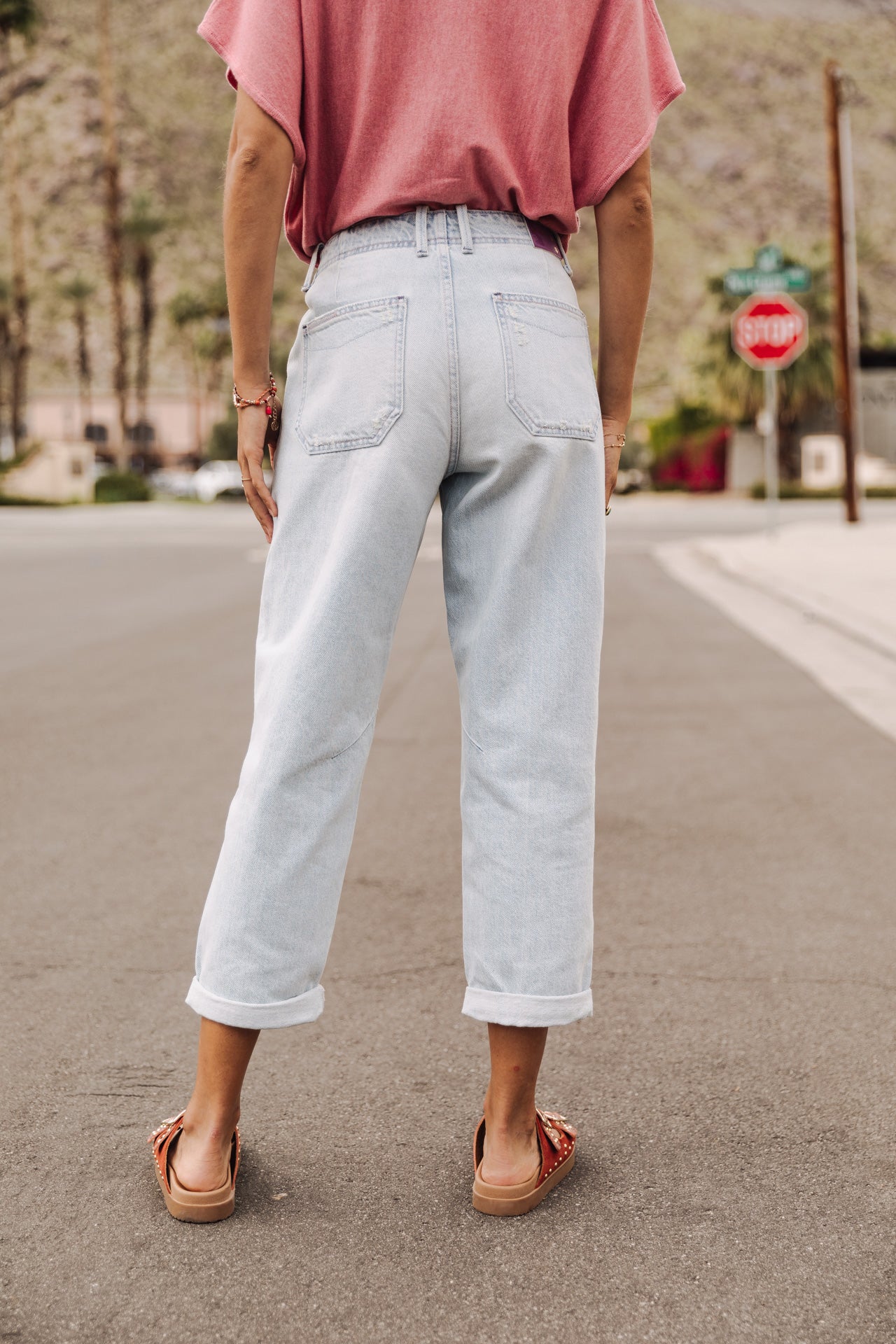 Jeans boyfriend droit Femme Sloane scoop | Freeman T. Porter