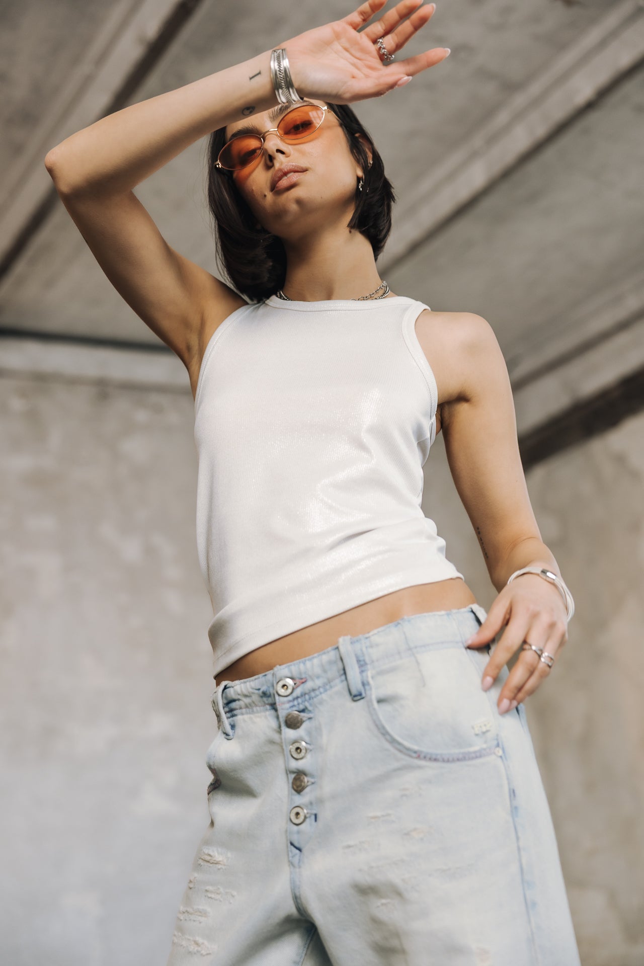 Vaqueros boyfriend rectos Mujer Sloane Denim scoop | Freeman T. Porter