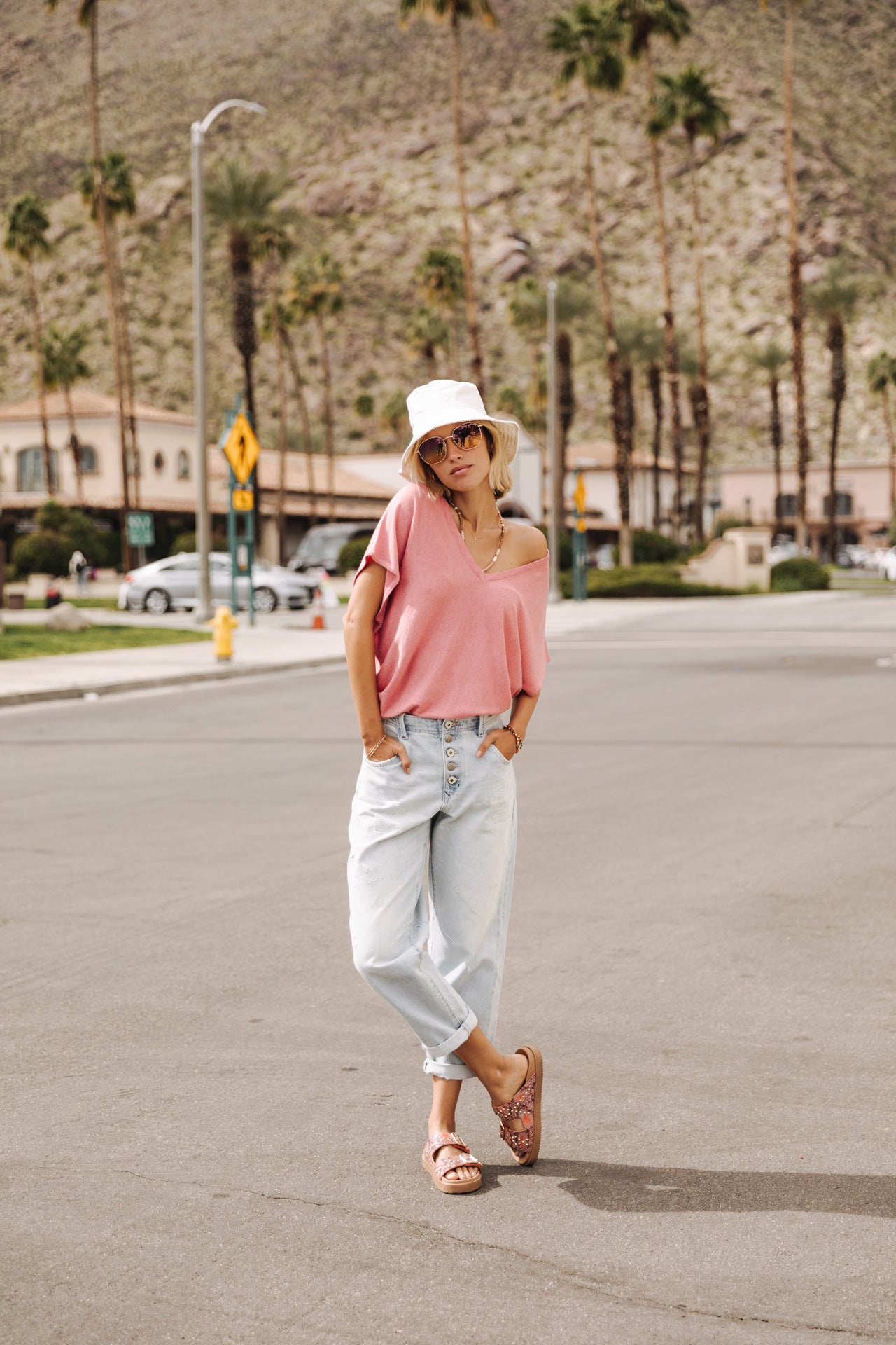 Jeans boyfriend droit Femme Sloane scoop | Freeman T. Porter