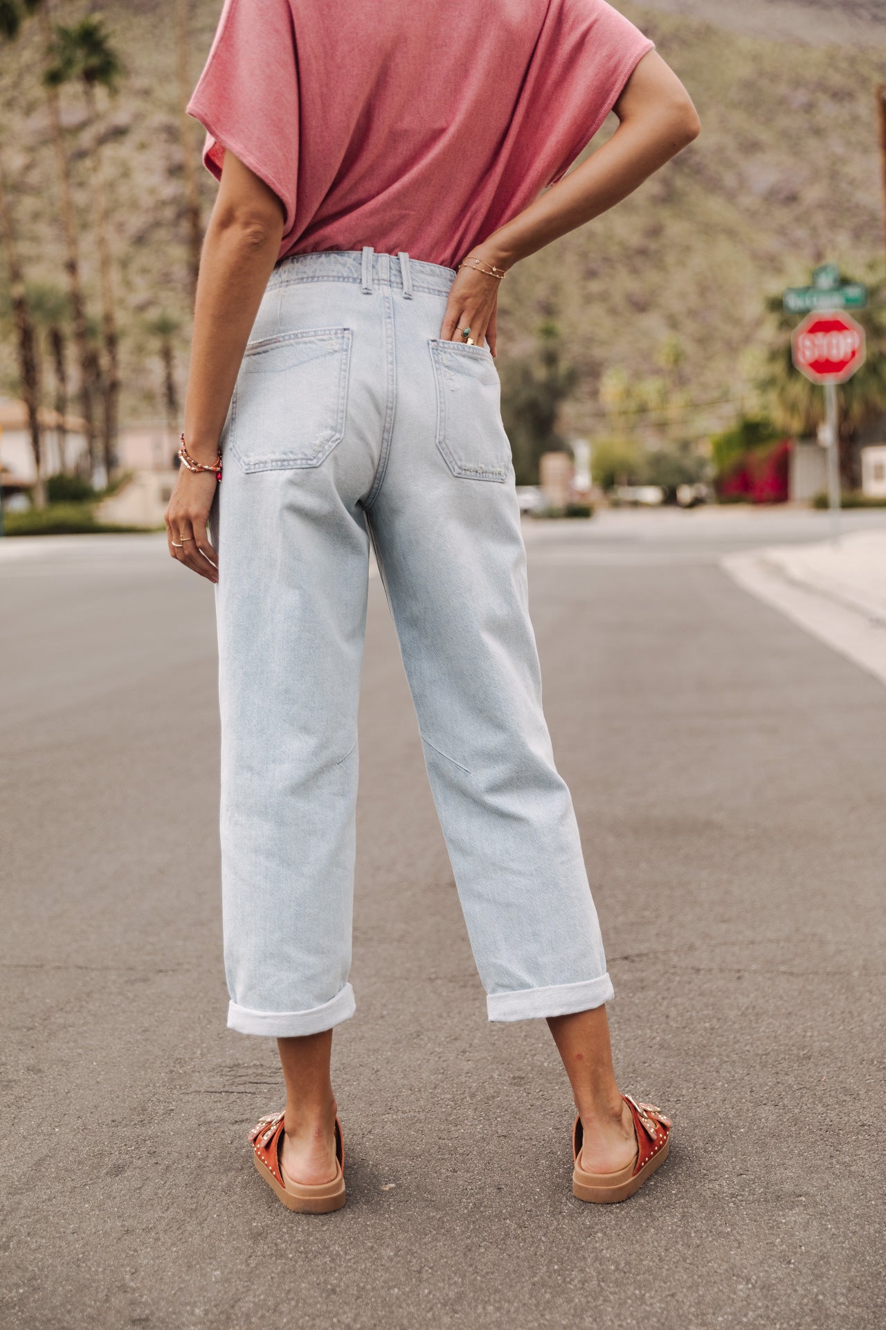 Jeans boyfriend droit Femme Sloane scoop | Freeman T. Porter