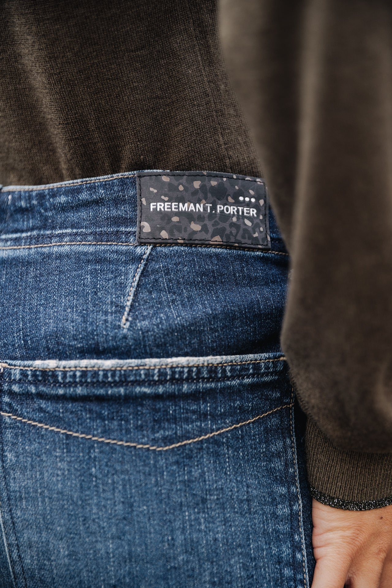 Jeans boyfriend droit Femme Sloane snowdon | Freeman T. Porter