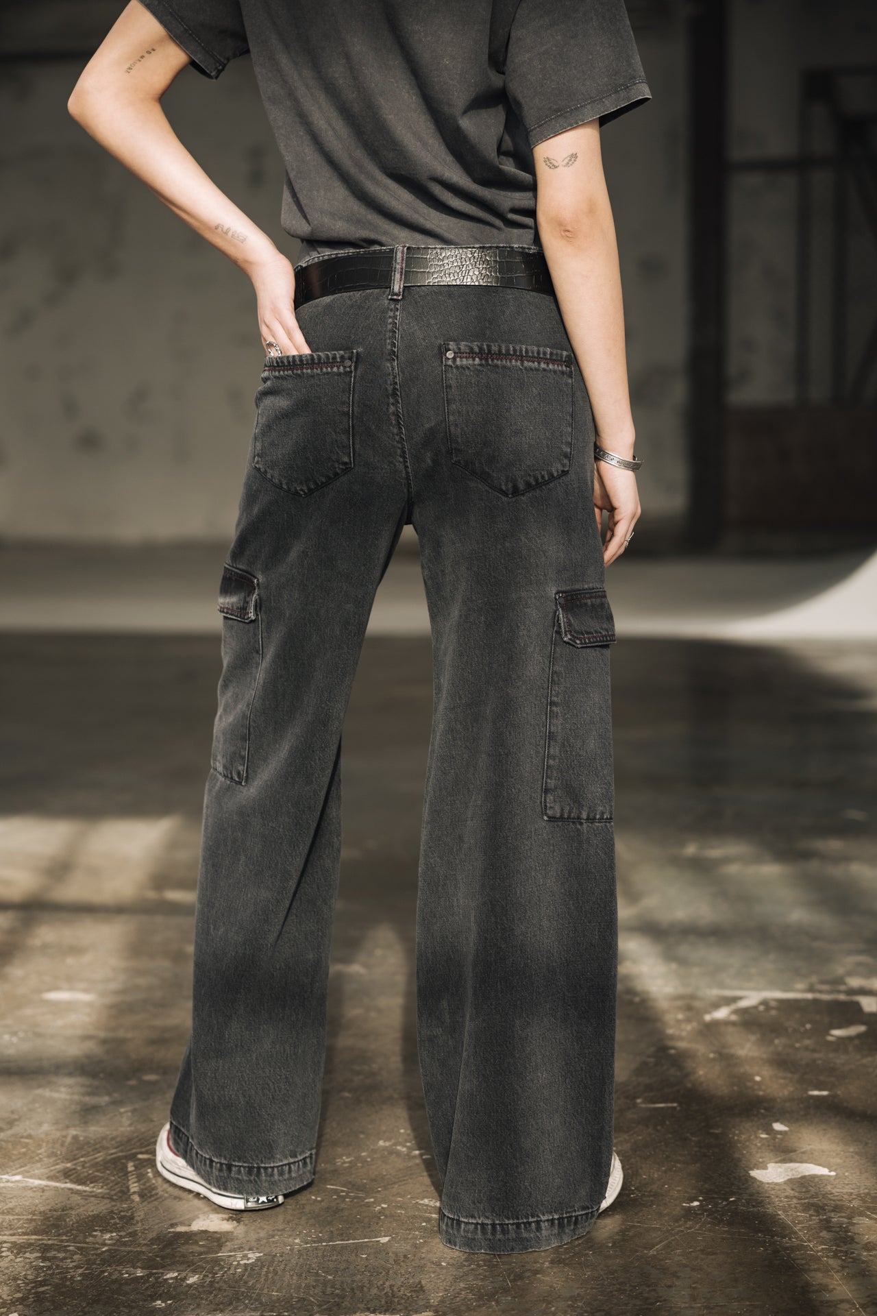 Vaqueros cargo grandes Mujer Moxie sapia | Freeman T. Porter