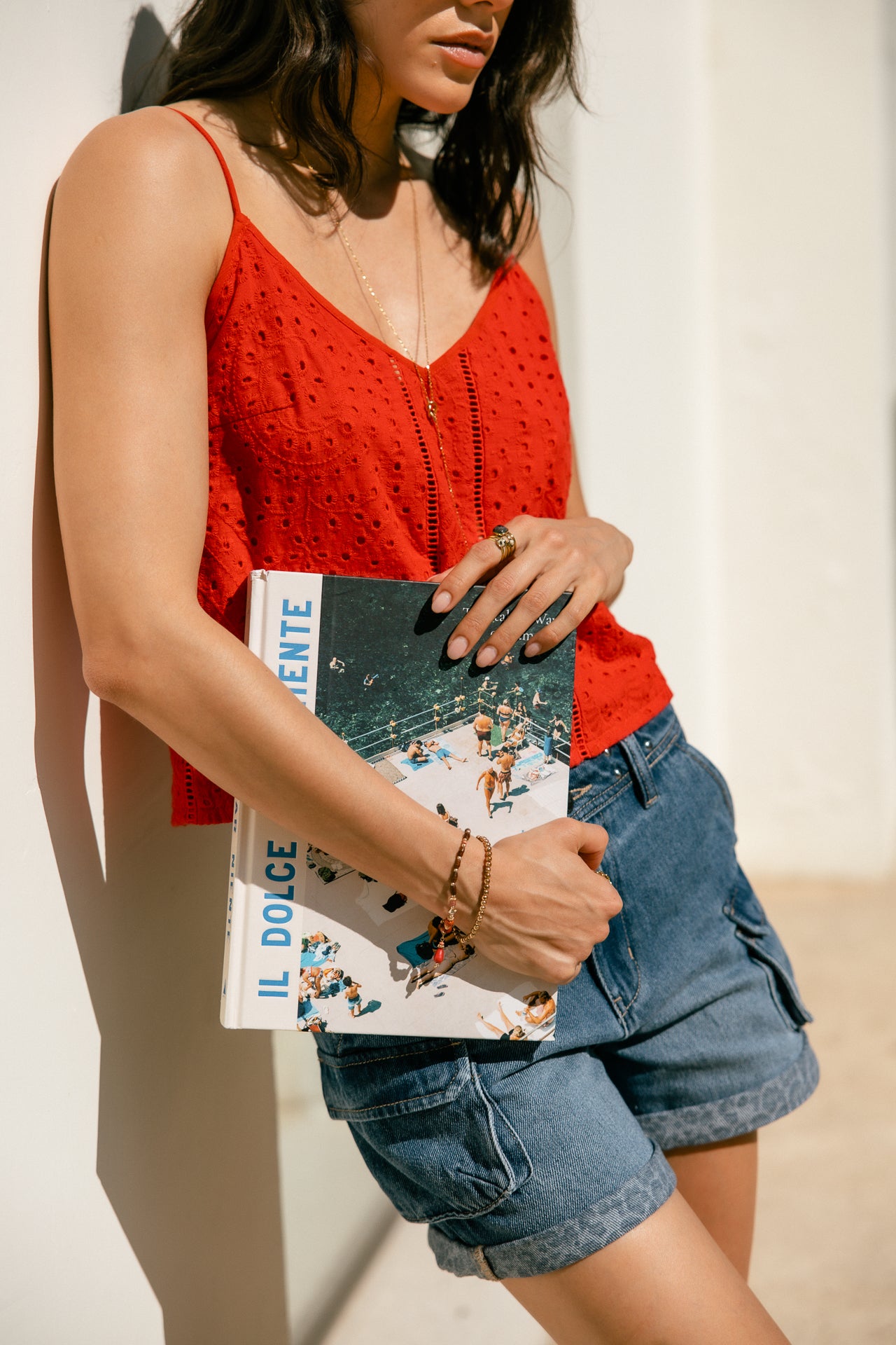 Straight shorts Woman Alana Denim jilin med blue | Freeman T. Porter